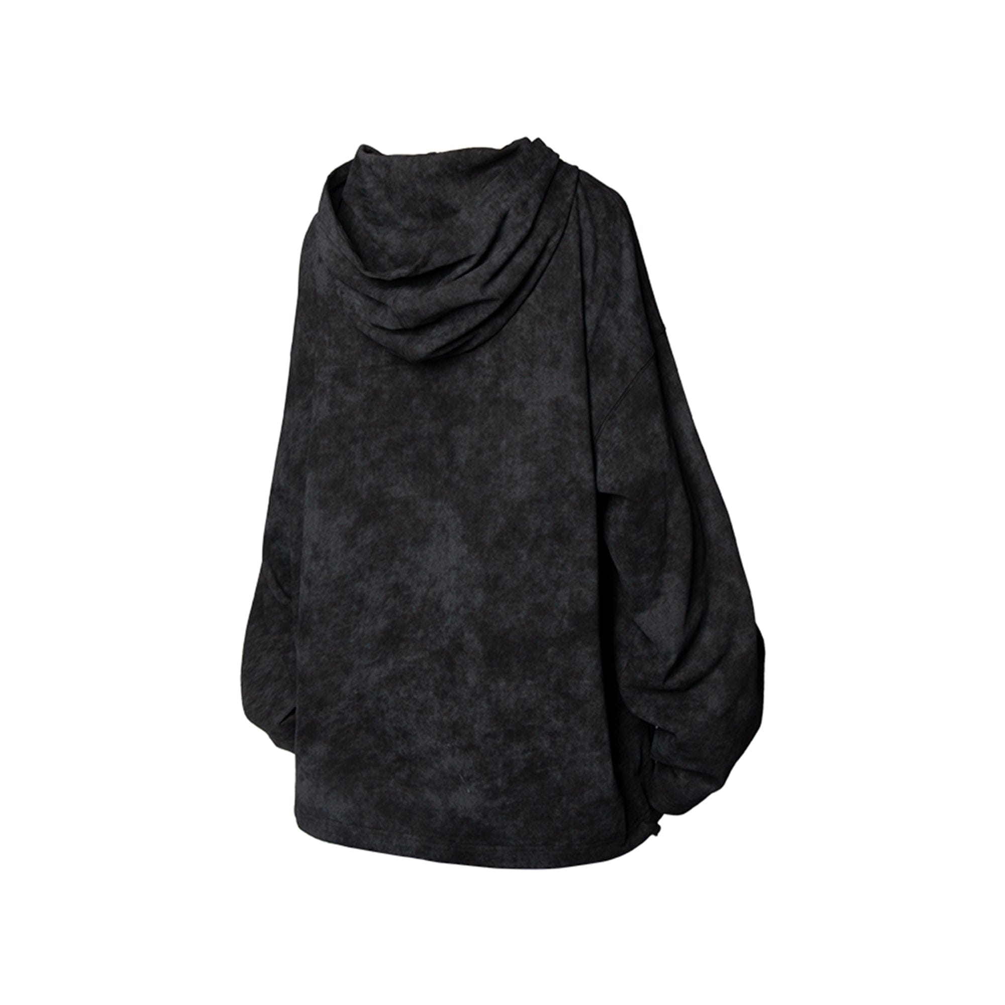 RELABEL Butterfly Buttoned Faded Hoodie, premium urban and streetwear designers apparel on PROJECTISR.com, RELABEL