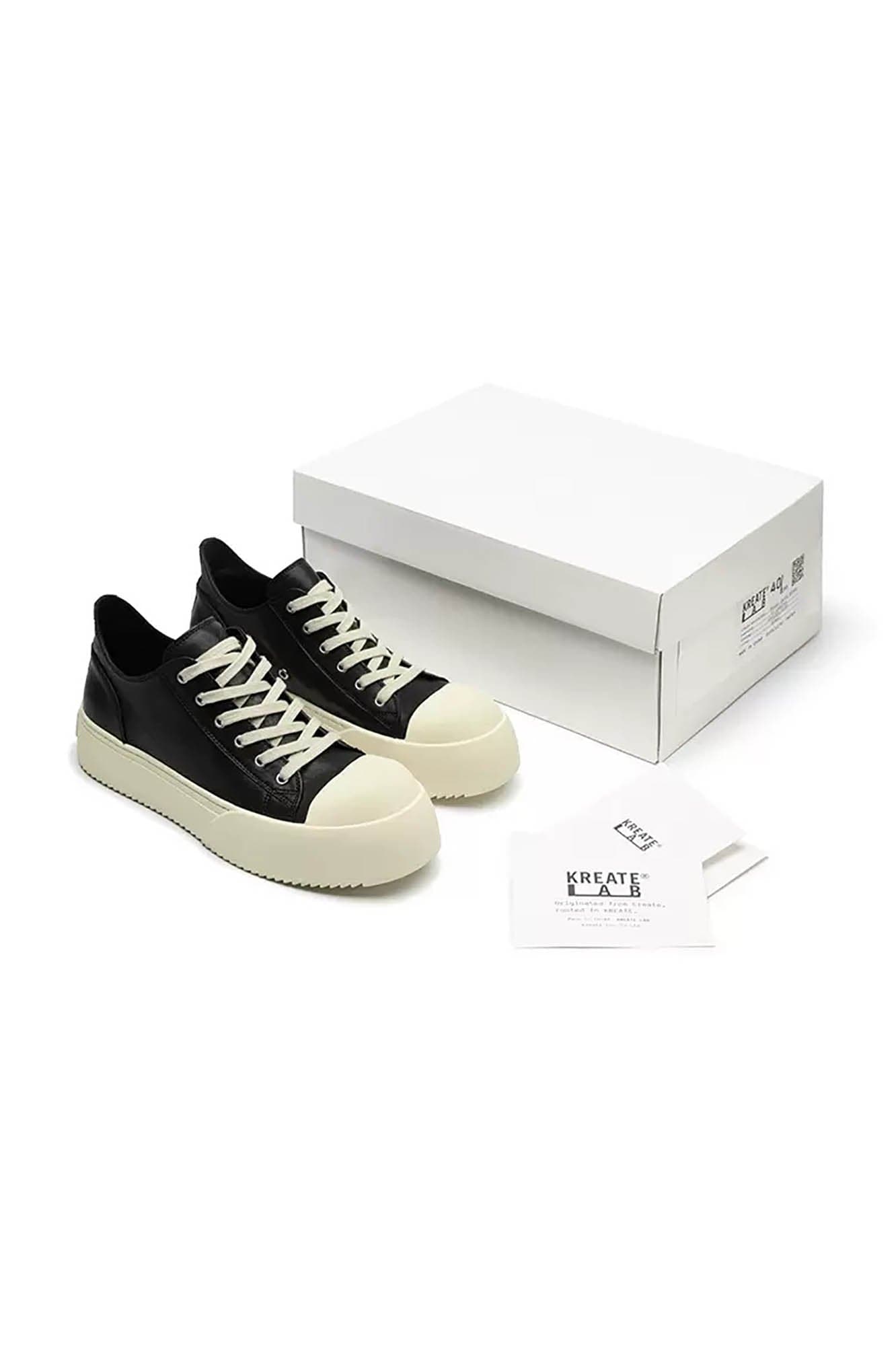 KREATE Leather Jumbo City Trainer, premium urban and streetwear designers apparel on PROJECTISR.com, KREATE