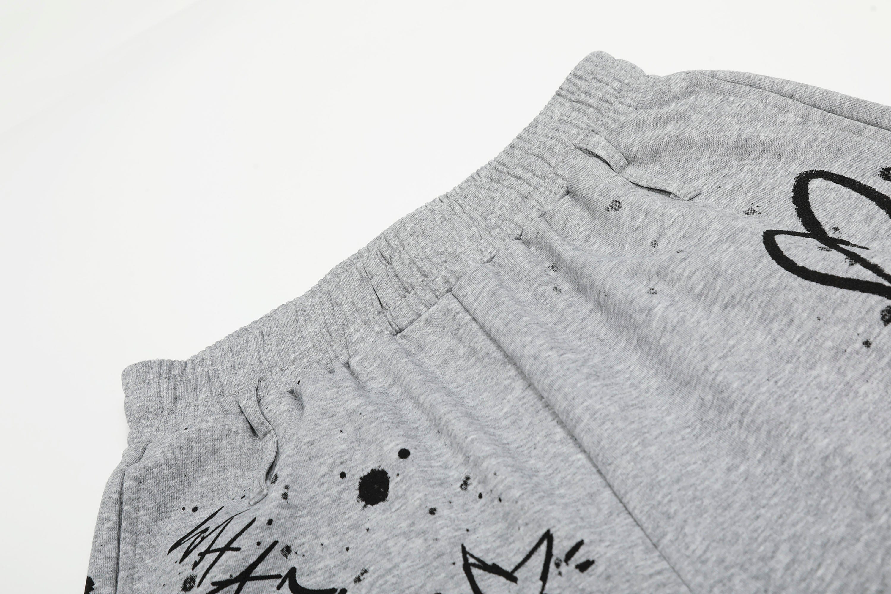 CLP Graffiti Spray Sweat Shorts