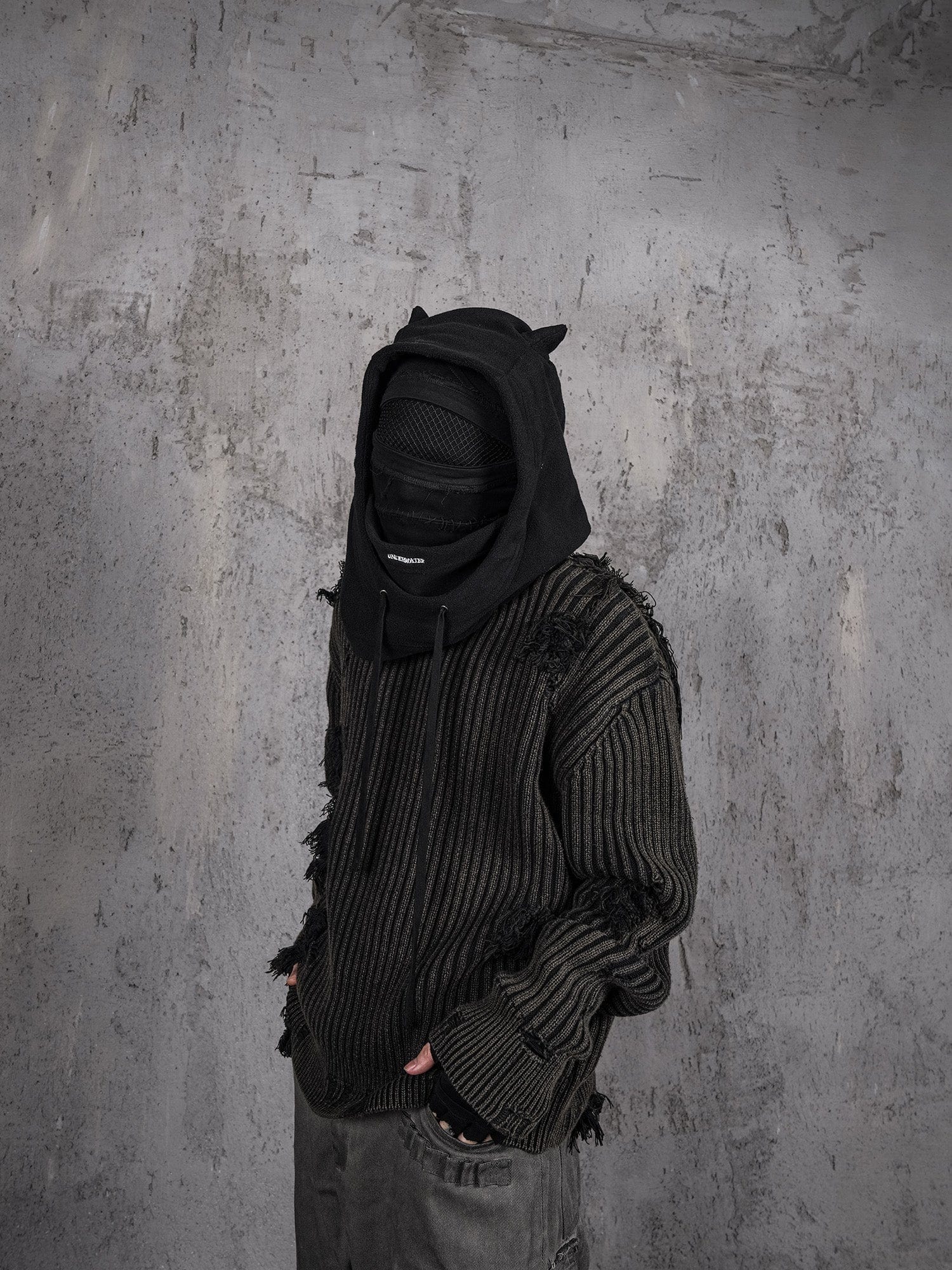 UNDERWATER Devil Balaclava Hat, premium urban and streetwear designers apparel on PROJECTISR.com, UNDERWATER