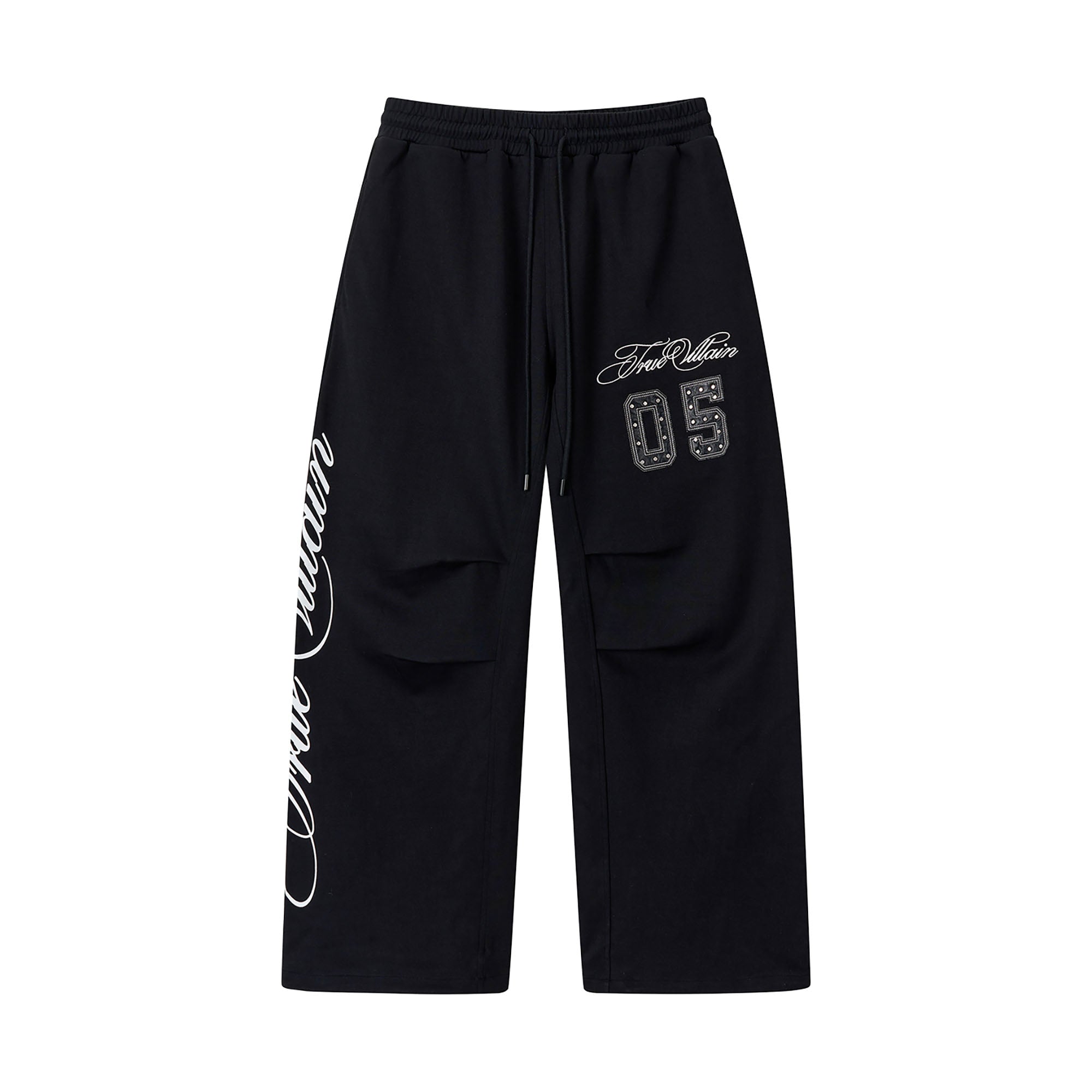 SAVAGEGROWTHWORLD No.05 True Villain Patch Drawstring Sweatpants