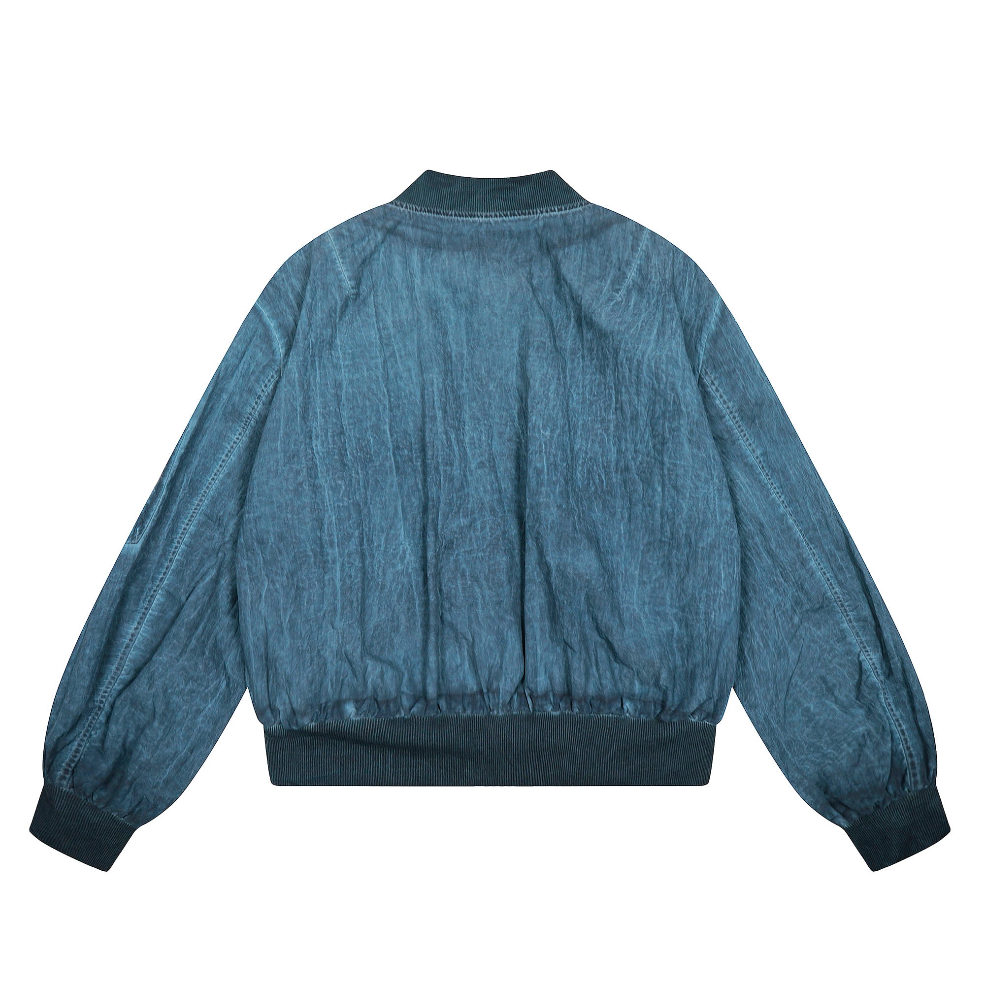 CLP Faded Crinkled Bomber Jacket, premium urban and streetwear designers apparel on PROJECTISR.com, CLP