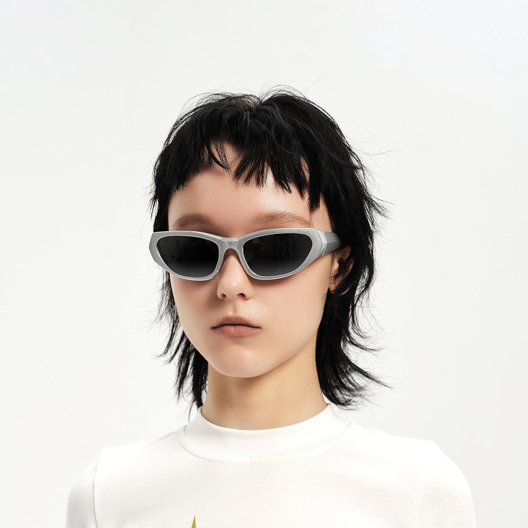 DAMAGE ASIA OPTICALS Essential Cat Eye Bold Frame Sunglasses, premium urban and streetwear designers apparel on PROJECTISR.com, DAMAGE ASIA