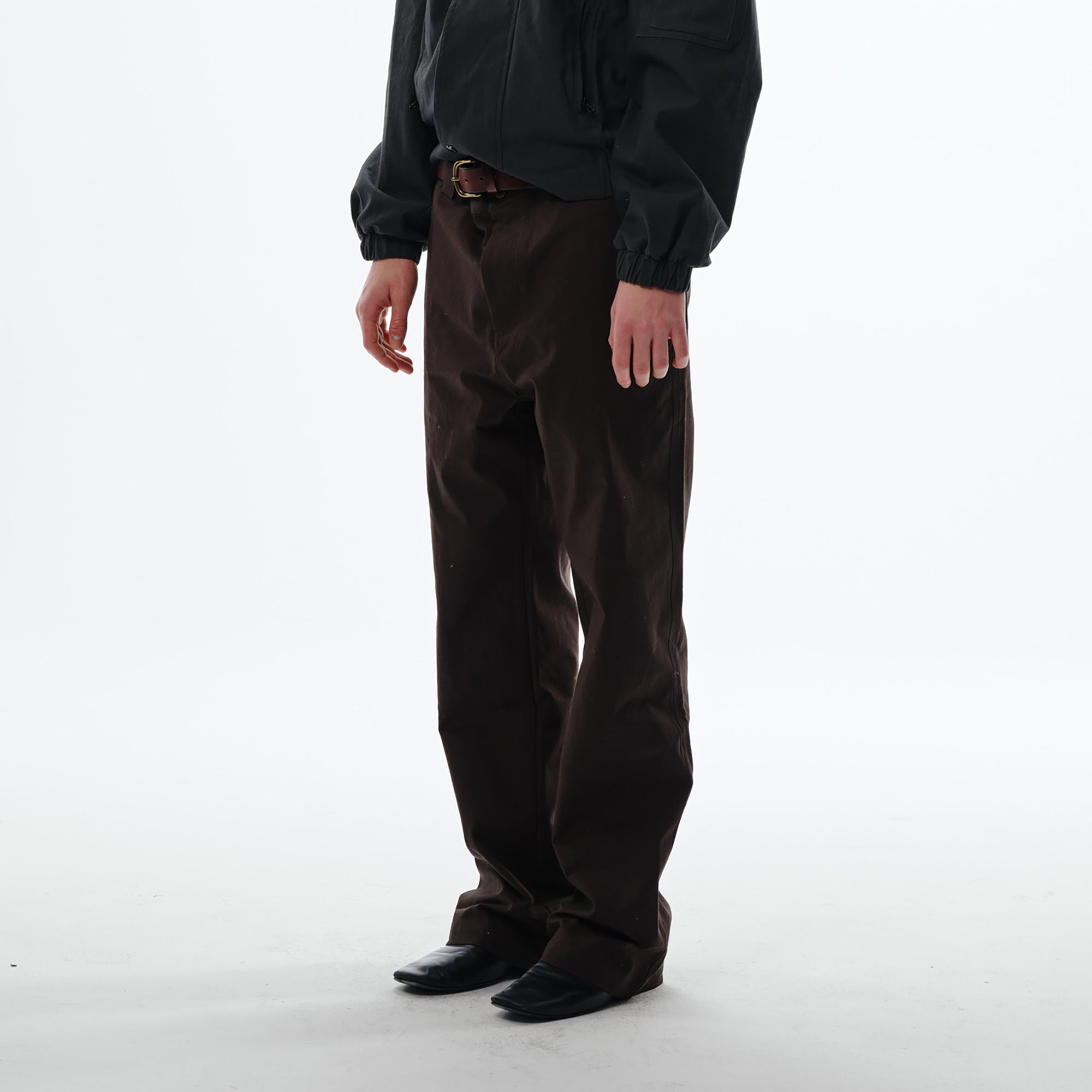 TRECLUB Retro Straight-Leg Trousers, premium urban and streetwear designers apparel on PROJECTISR.com, TRECLUB