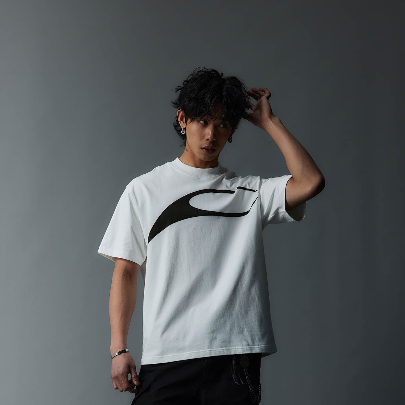 WHISTLEHUNTER Crescent Logo T-Shirt, premium urban and streetwear designers apparel on PROJECTISR.com, WHISTLEHUNTER