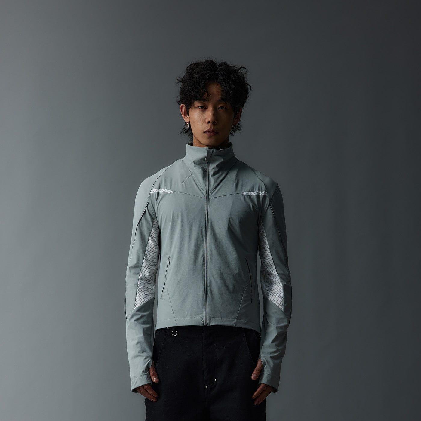 WHISTLEHUNTER Glacier Shuttle Spliced Slim Fit Jacket, premium urban and streetwear designers apparel on PROJECTISR.com, WHISTLEHUNTER