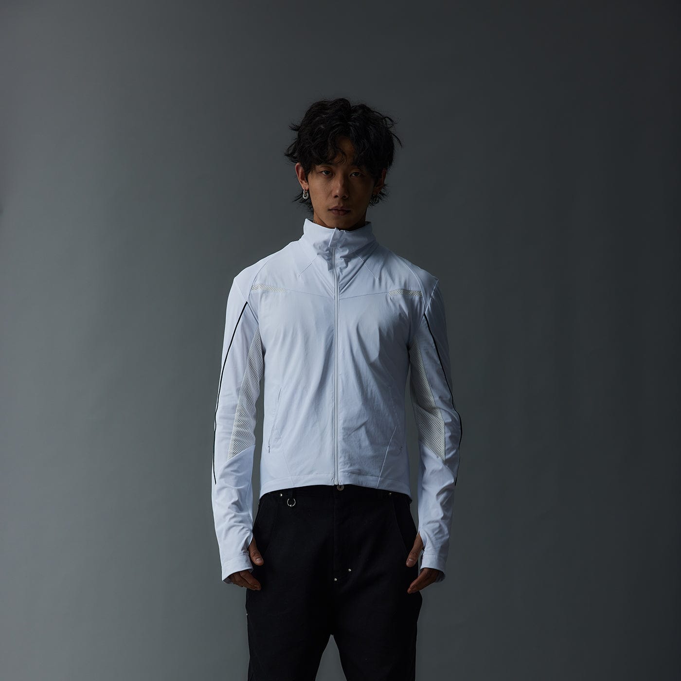 WHISTLEHUNTER Glacier Shuttle Spliced Slim Fit Jacket, premium urban and streetwear designers apparel on PROJECTISR.com, WHISTLEHUNTER