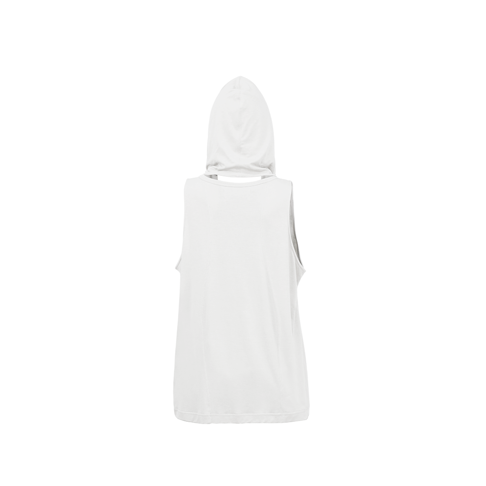 RELABEL Tencel Wool Hooded Ruched Tank Top, premium urban and streetwear designers apparel on PROJECTISR.com, RELABEL
