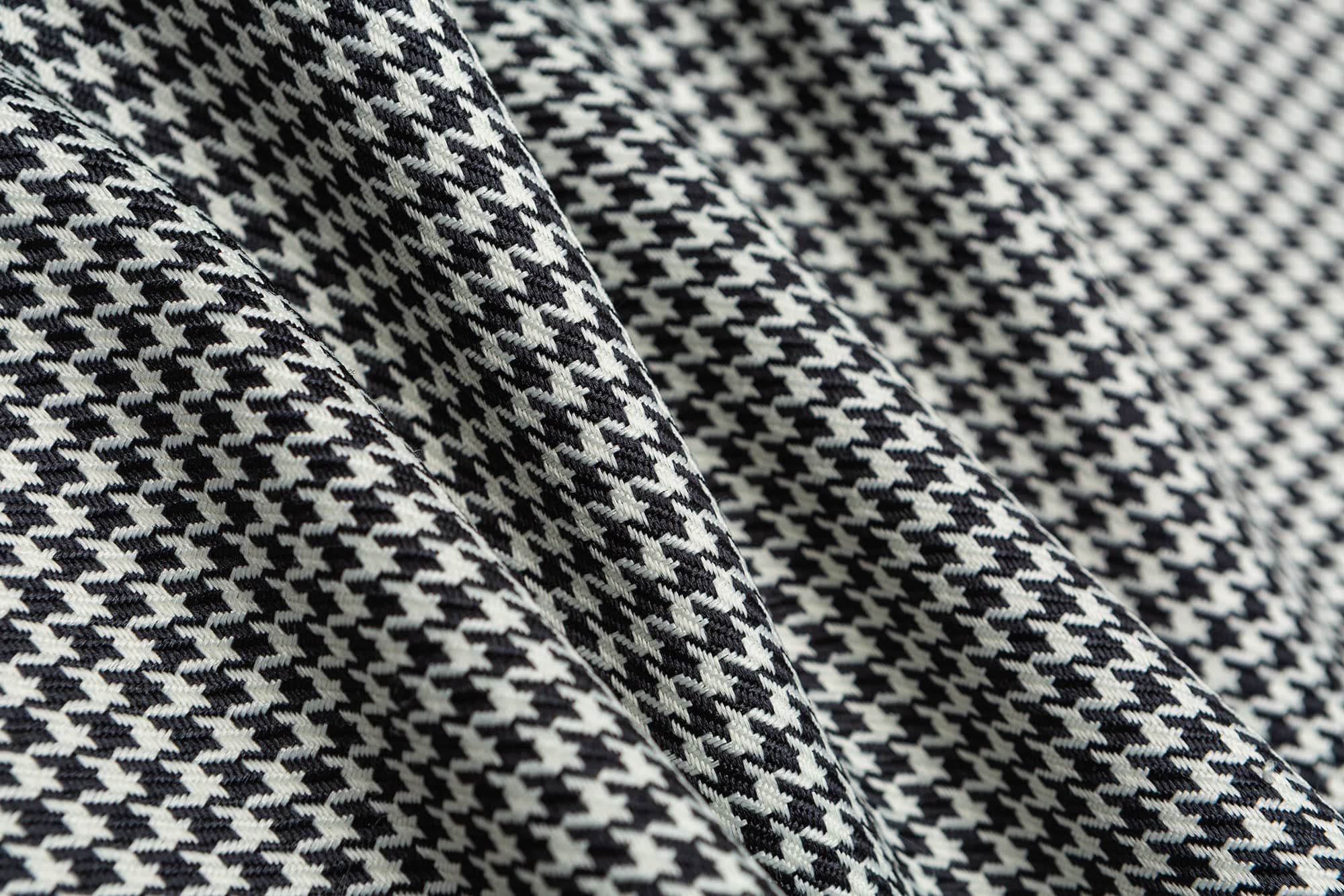 ME DA IGUAL Elastic Waist Houndstooth Tapered Trousers, premium urban and streetwear designers apparel on PROJECTISR.com, ME DA IGUAL