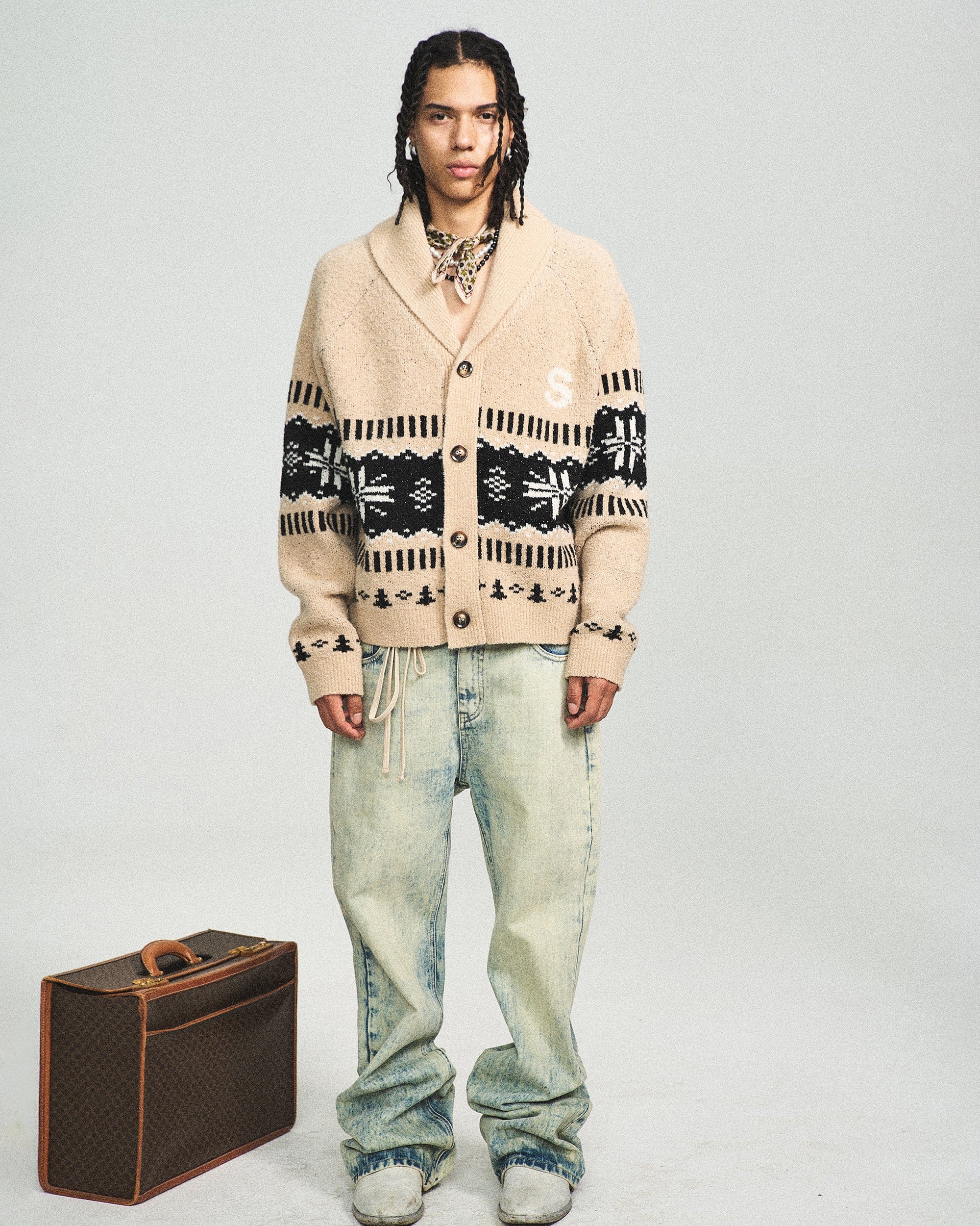 STEEPC Classic Knitted Cardigan, premium urban and streetwear designers apparel on PROJECTISR.com, STEEPC