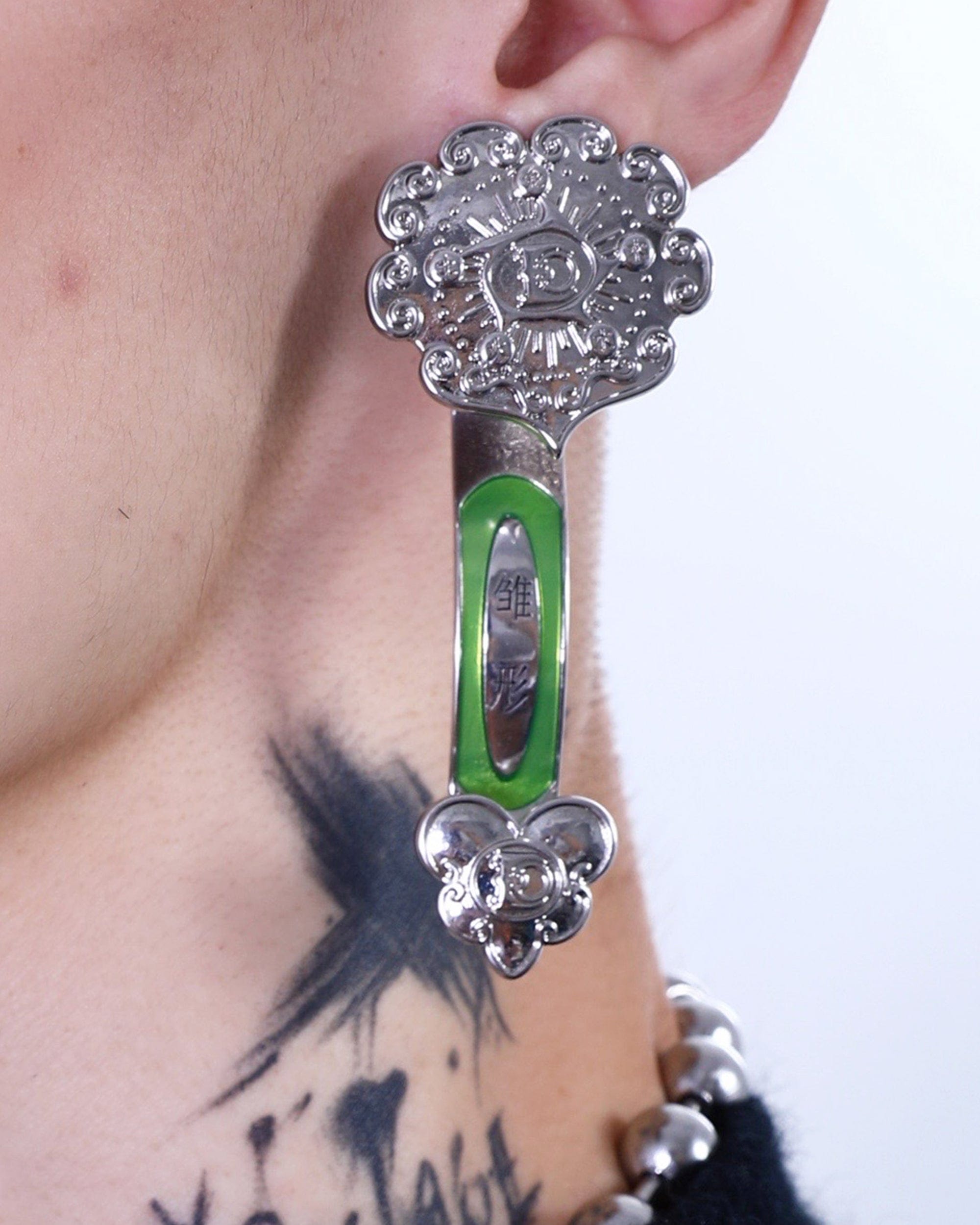 EMBRYO Ruyi Detachable Earring, premium urban and streetwear designers apparel on PROJECTISR.com, EMBRYO