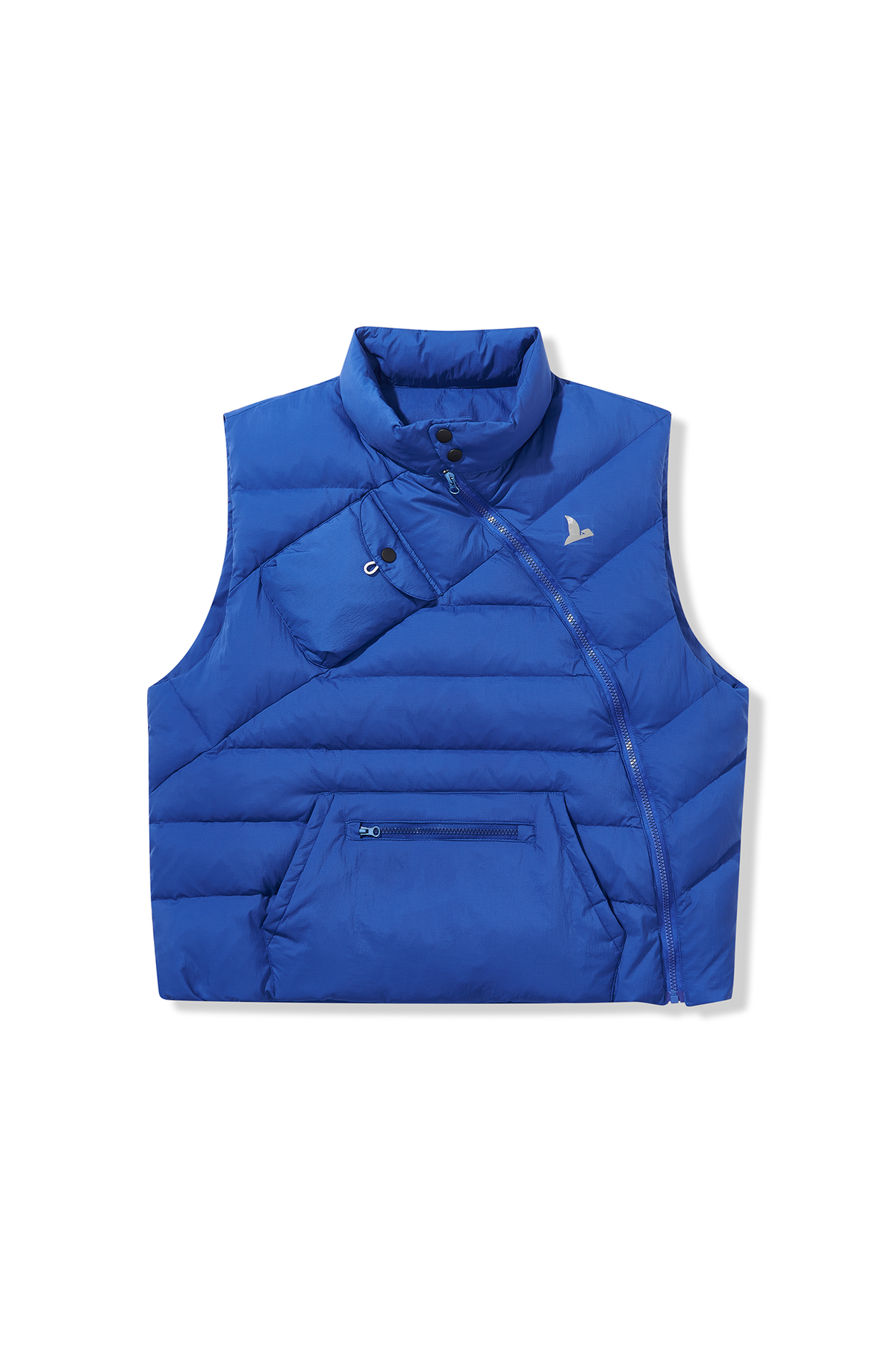 HALCYON Asymmetric Down Puffer Vest