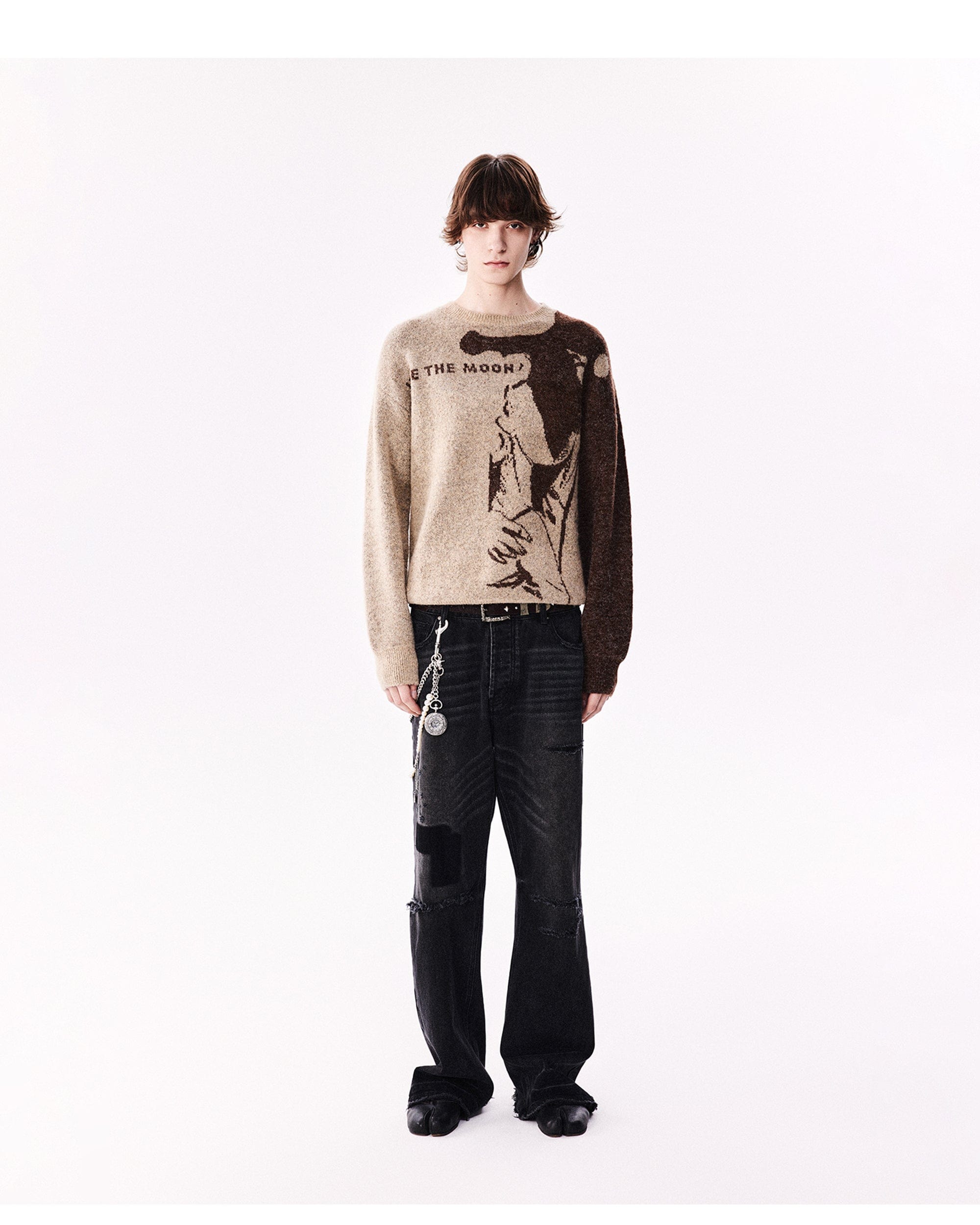 RICHILL USE THE MOON Sweater, premium urban and streetwear designers apparel on PROJECTISR.com, RICHILL