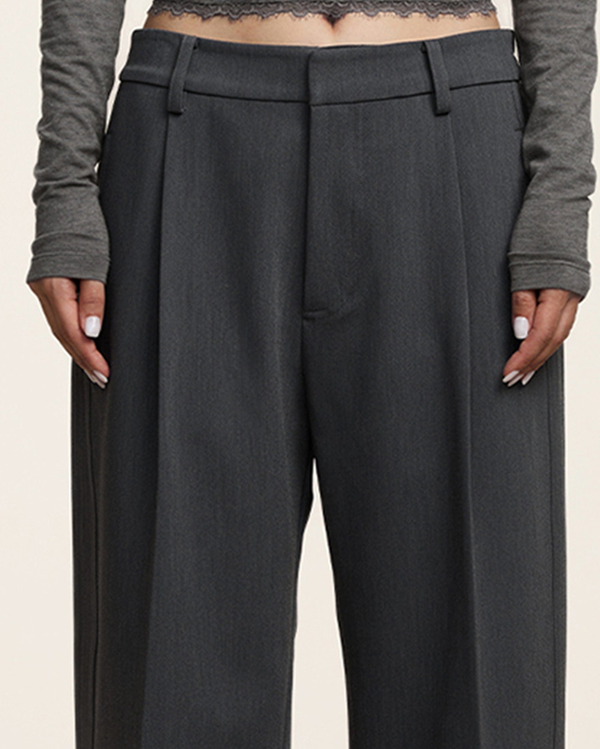 OPICLOTH Classic 90S Wrinkle-Free Trousers, premium urban and streetwear designers apparel on PROJECTISR.com, OPICLOTH