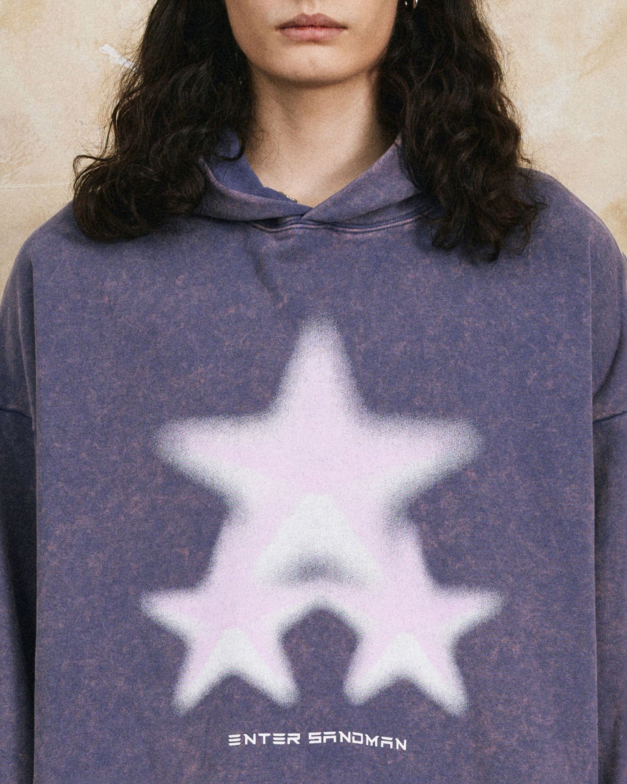 OVDY Soft Stars Faded Hoodie