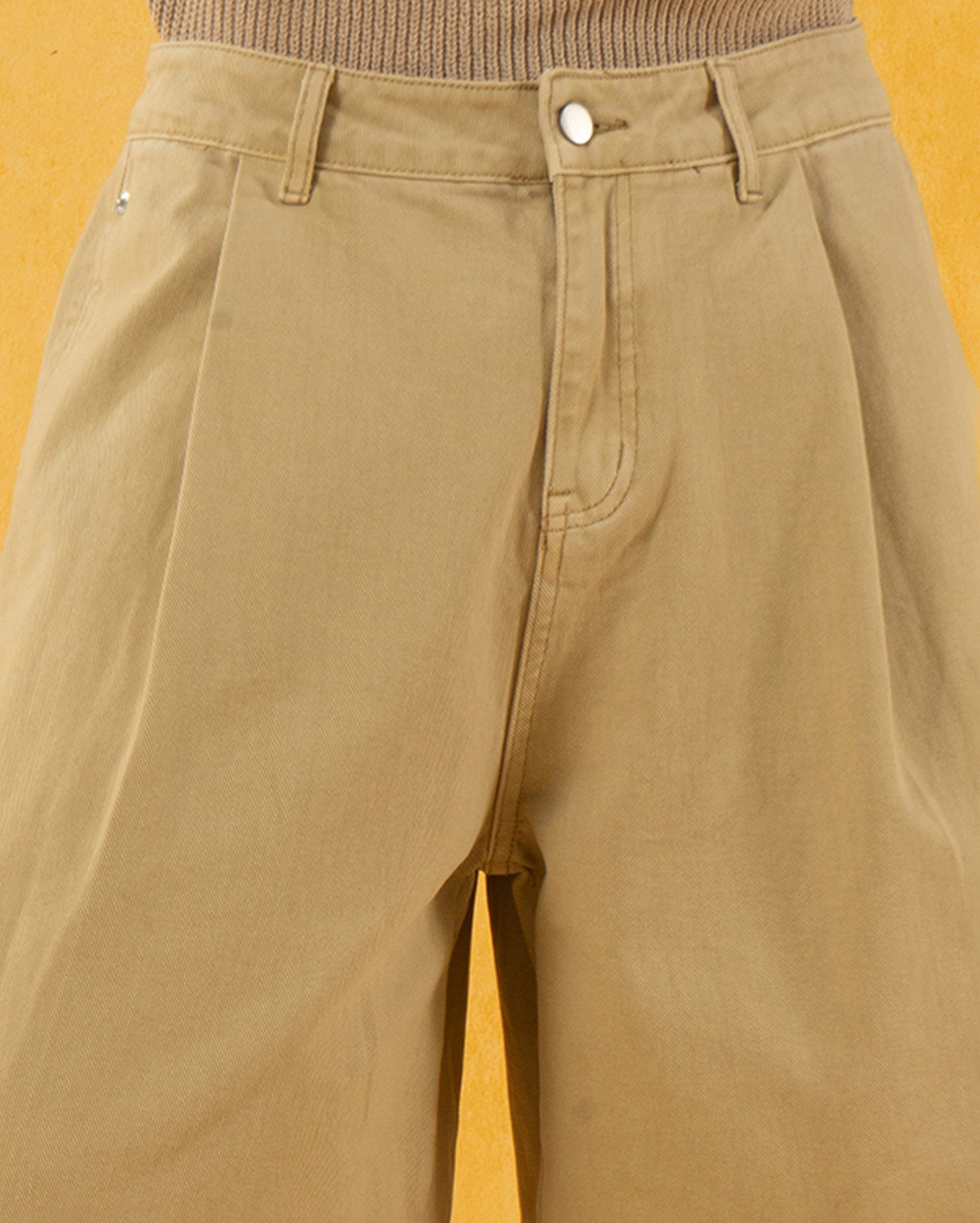CLP Classic Rivet Pleated Oversized Shorts, premium urban and streetwear designers apparel on PROJECTISR.com, CLP