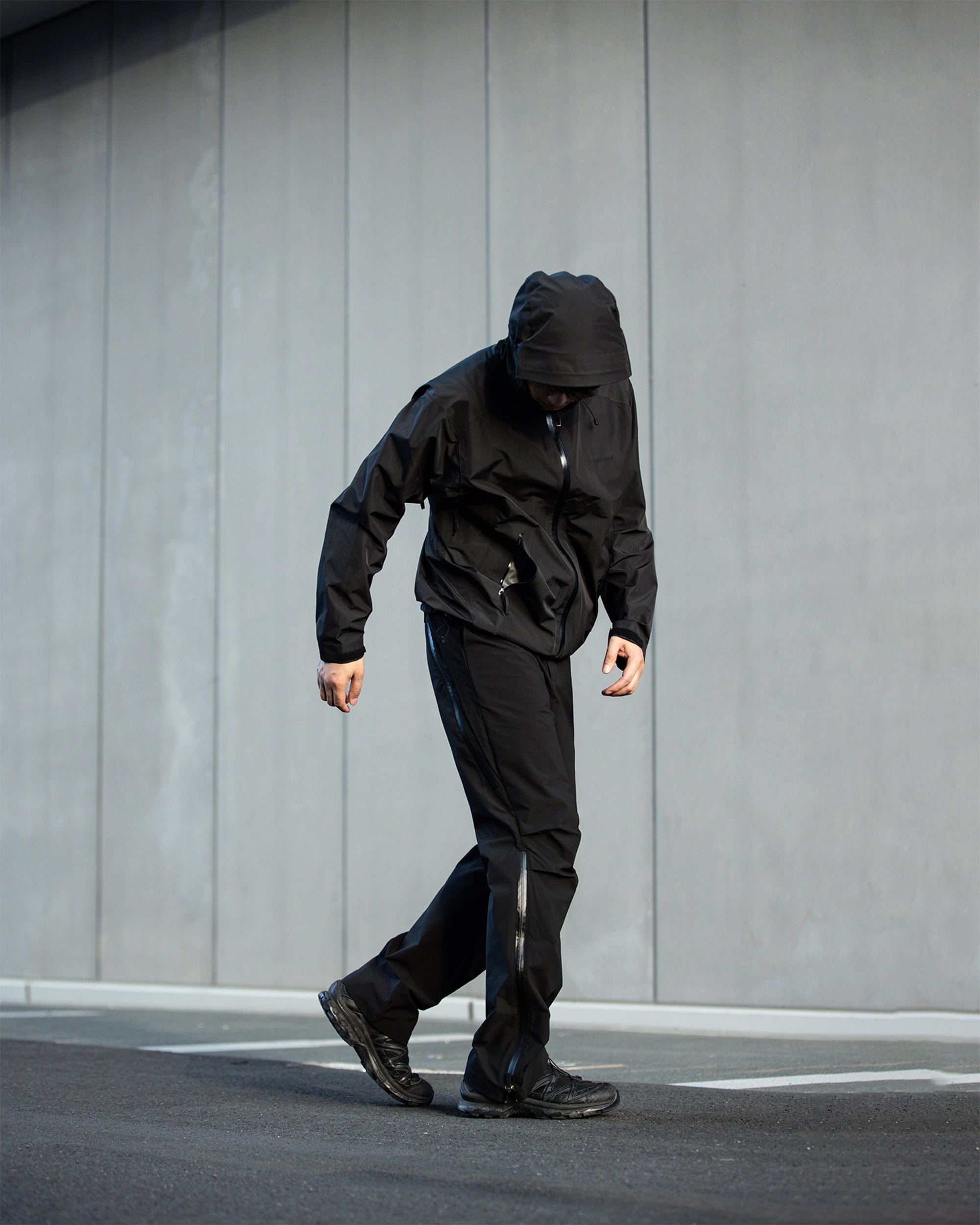 ENSHADOWER Modern Pleated City Pants, premium urban and streetwear designers apparel on PROJECTISR.com, ENSHADOWER