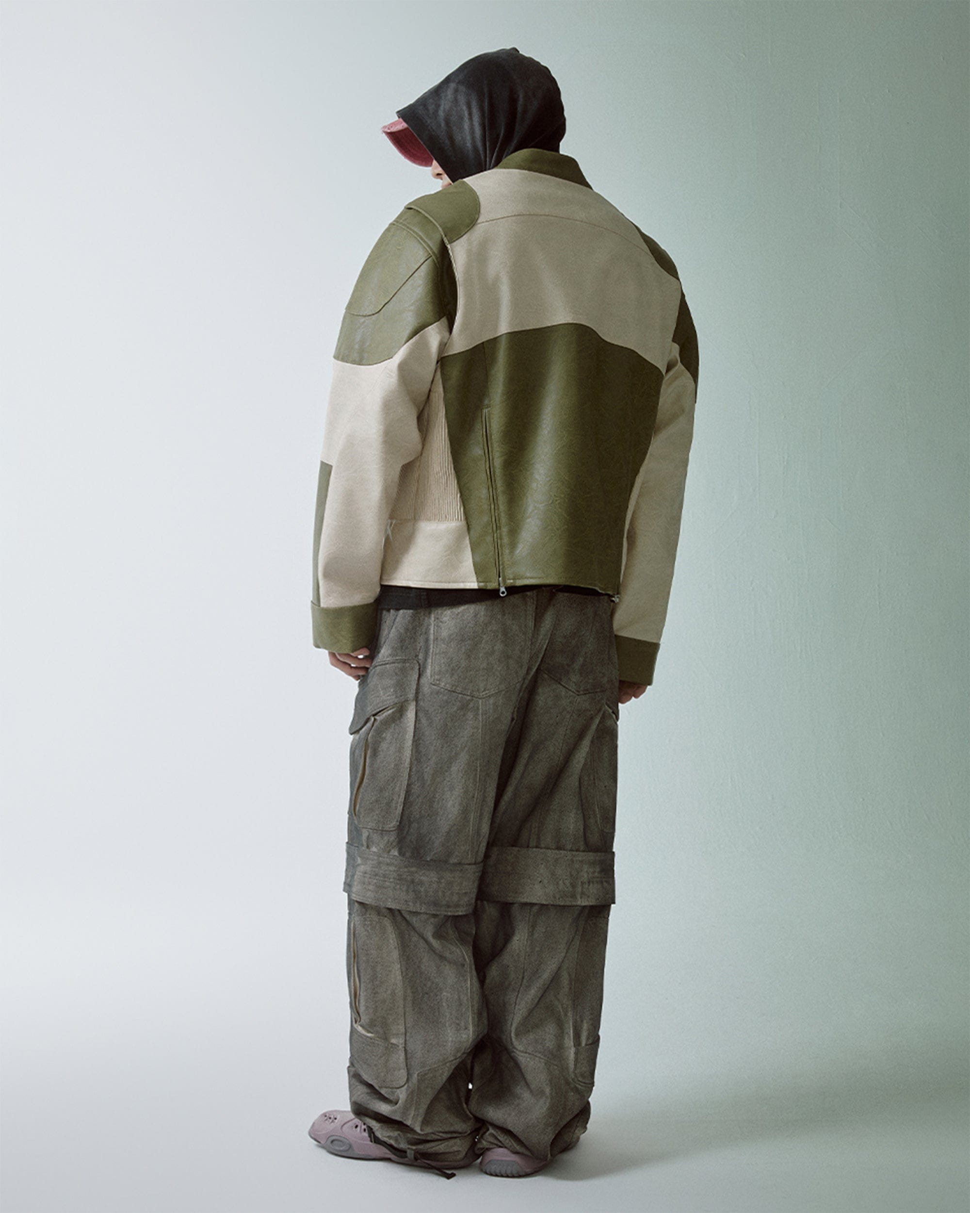 F2CE Retro Dirty Fit Double-Knee Cargo Pants, premium urban and streetwear designers apparel on PROJECTISR.com, F2CE