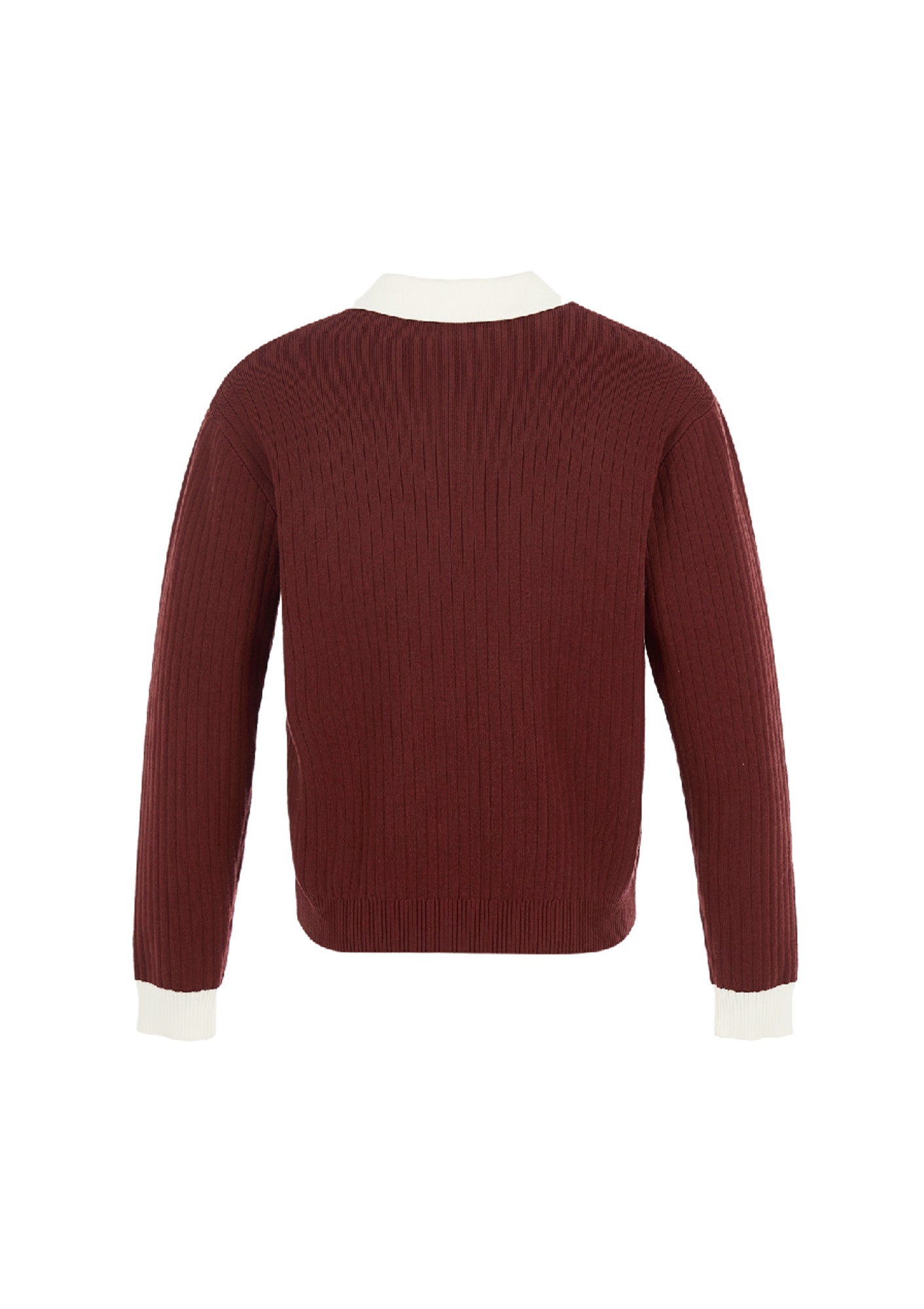 STEEPC Contrast Collar Polo Sweater, premium urban and streetwear designers apparel on PROJECTISR.com, STEEPC