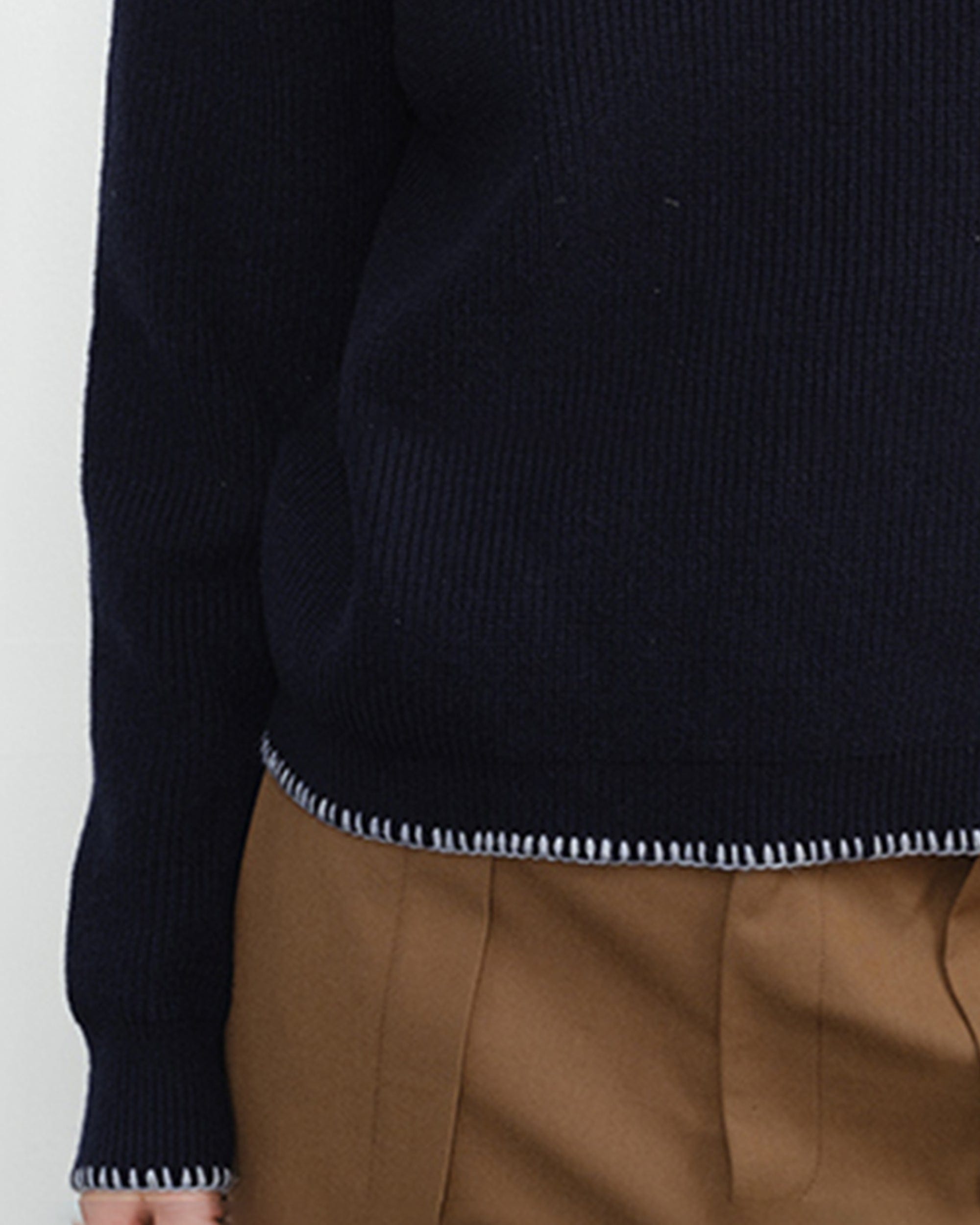 KREATE Stitched-Edges Hooded Sweater, premium urban and streetwear designers apparel on PROJECTISR.com, KREATE