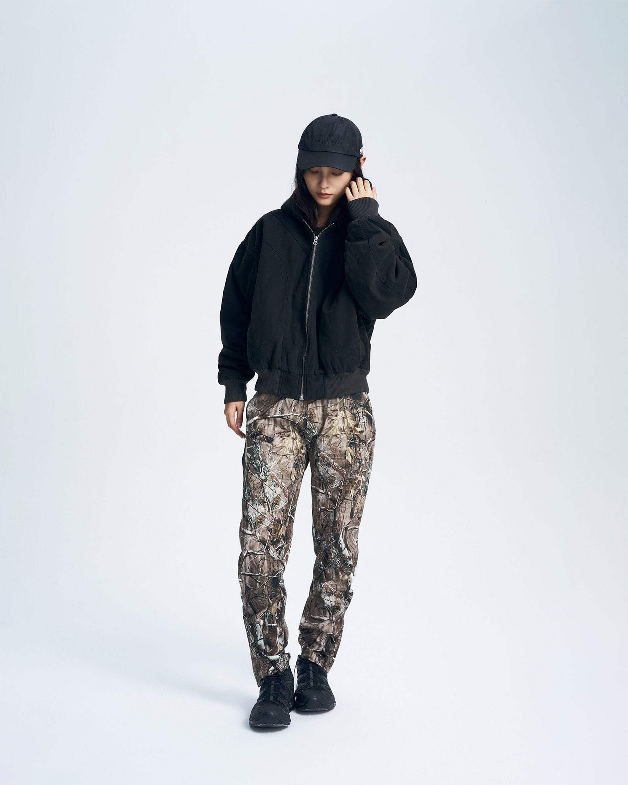 ENSHADOWER Wood Camo Hiking Pants, premium urban and streetwear designers apparel on PROJECTISR.com, ENSHADOWER