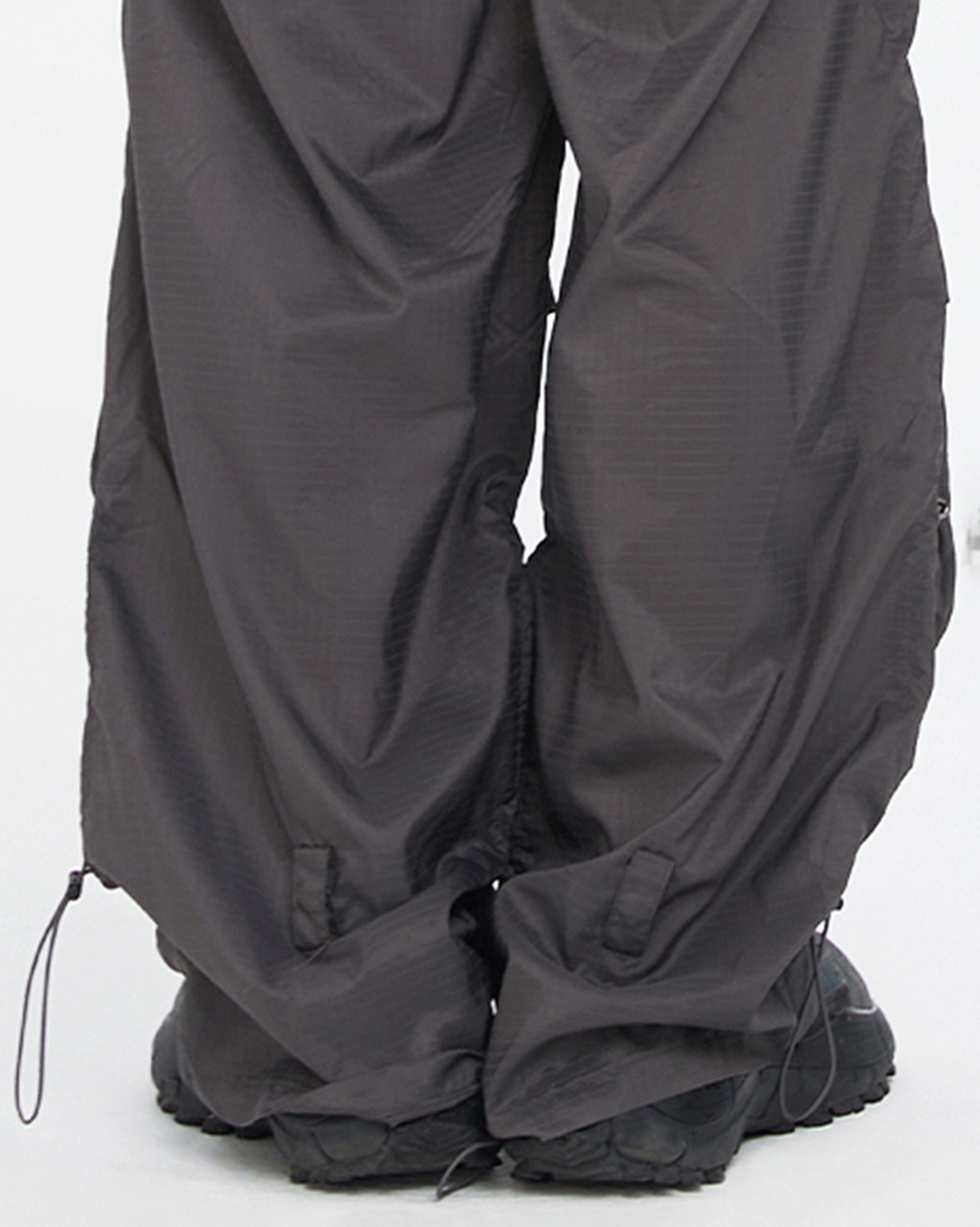 F2CE Multi-Pocket Crinkled Parachute Pants, premium urban and streetwear designers apparel on PROJECTISR.com, F2CE