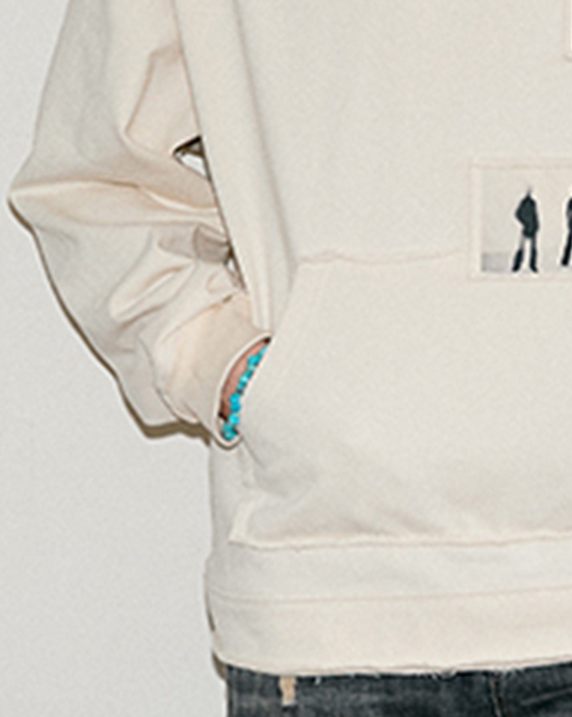 KREATE Abstract Graphics Patchwork Hoodie, premium urban and streetwear designers apparel on PROJECTISR.com, KREATE