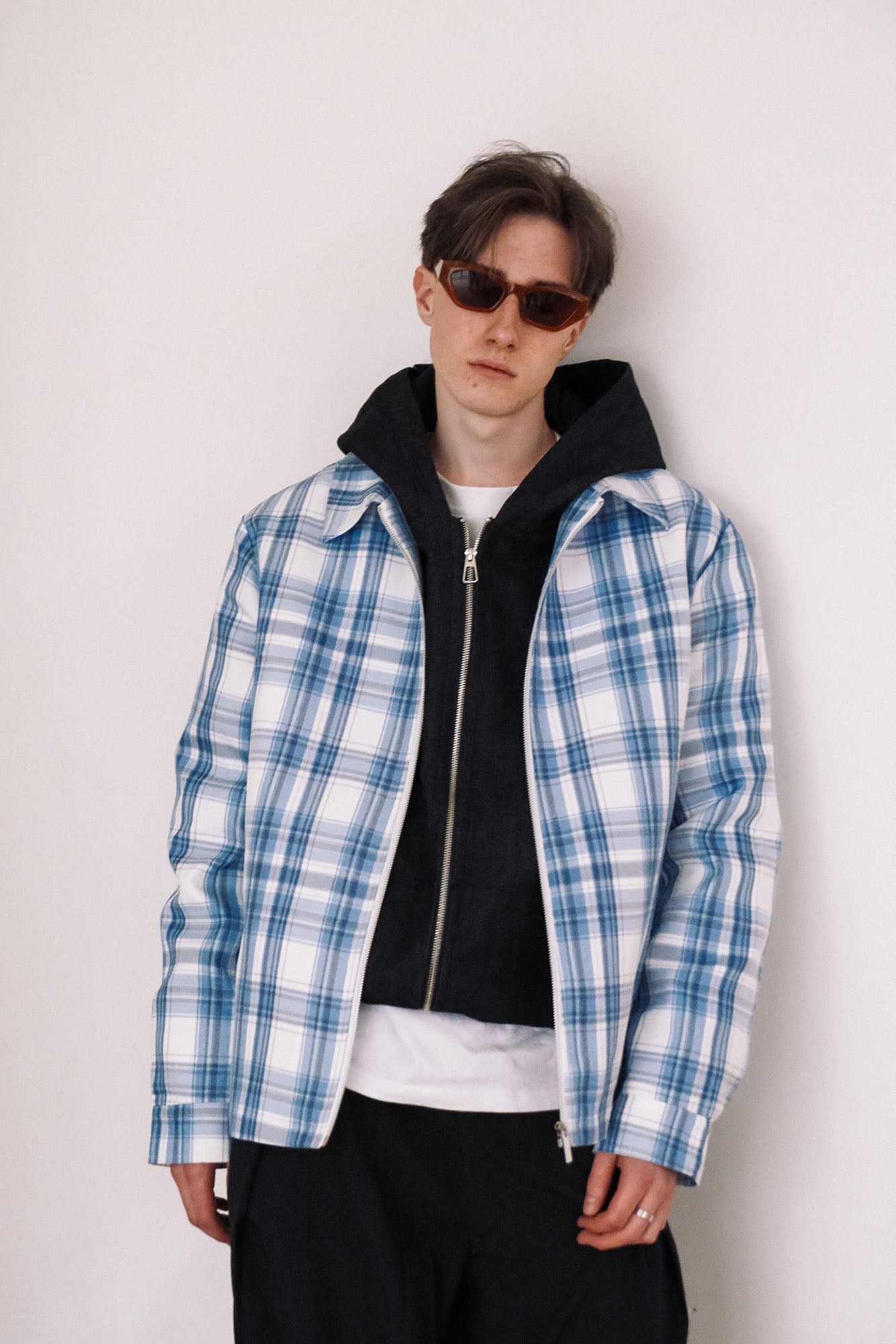 WIID Retro Plaid Jacket, premium urban and streetwear designers apparel on PROJECTISR.com, WIID