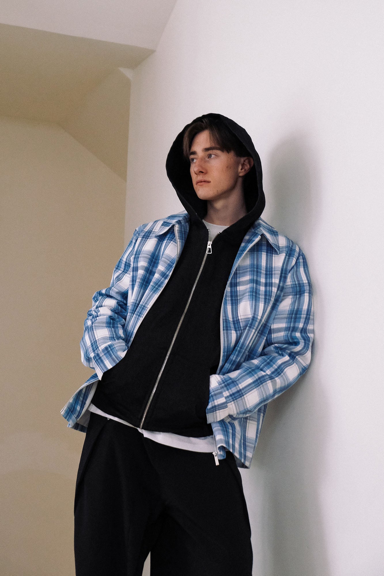 WIID Retro Plaid Jacket, premium urban and streetwear designers apparel on PROJECTISR.com, WIID