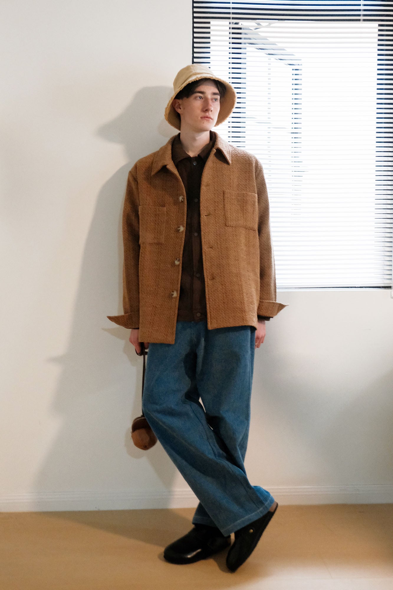 WIID Bouclé Utility Jacket, premium urban and streetwear designers apparel on PROJECTISR.com, WIID
