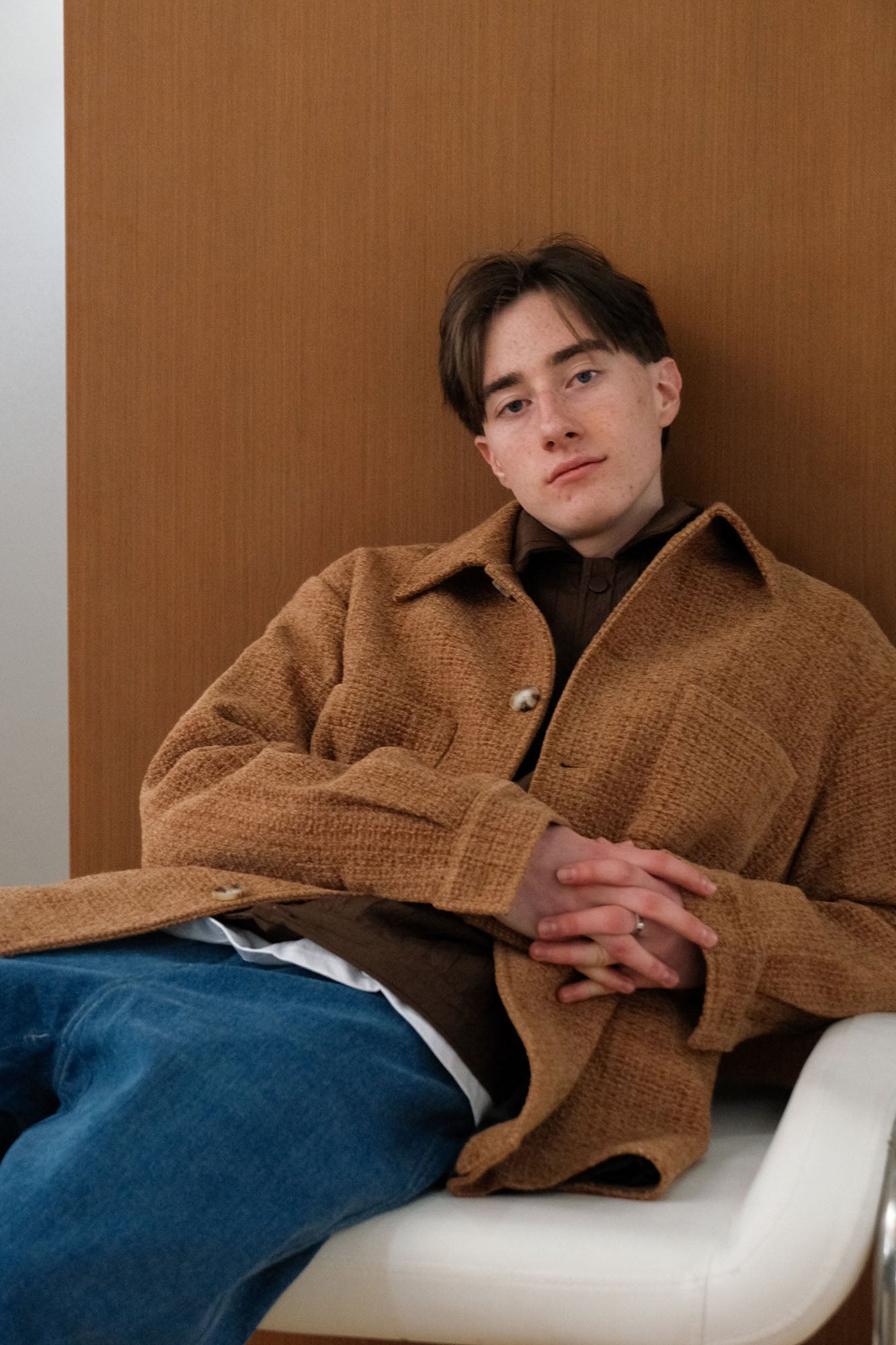 WIID Bouclé Utility Jacket, premium urban and streetwear designers apparel on PROJECTISR.com, WIID