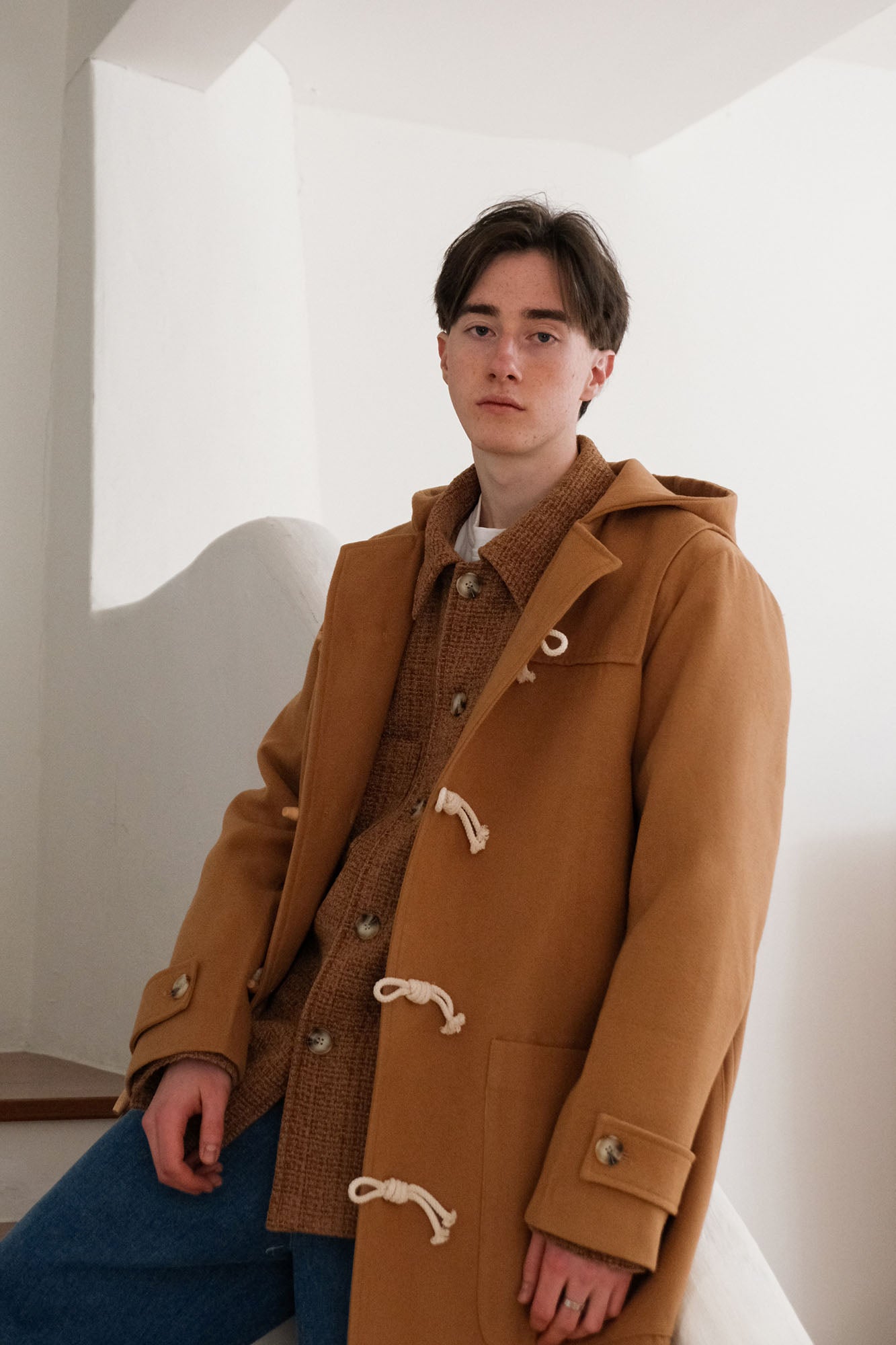 WIID Classic Toggle Wool-Blend Duffle Coat, premium urban and streetwear designers apparel on PROJECTISR.com, WIID