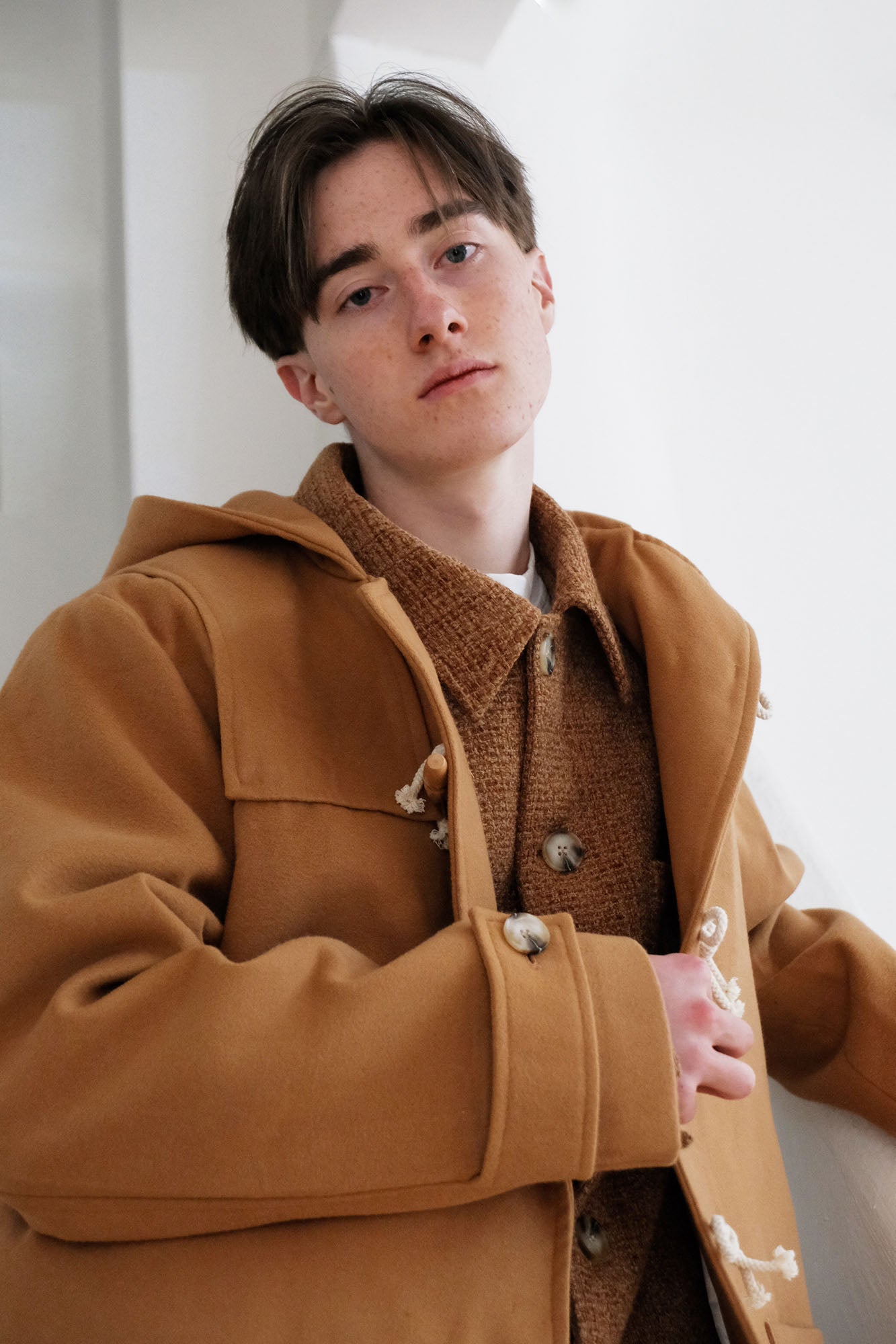 WIID Classic Toggle Wool-Blend Duffle Coat, premium urban and streetwear designers apparel on PROJECTISR.com, WIID