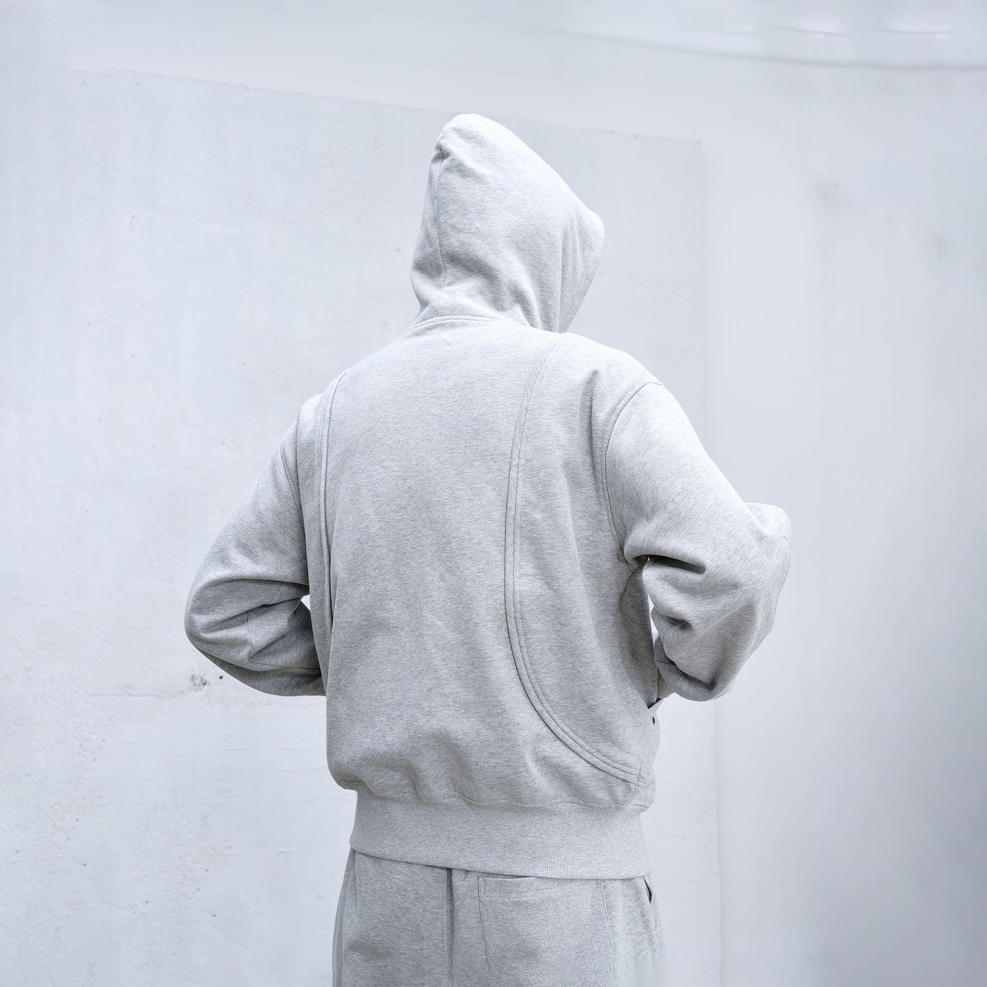 CATSSTAC Arc Panel Dual-Zip Hoodie, premium urban and streetwear designers apparel on PROJECTISR.com, CATSSTAC