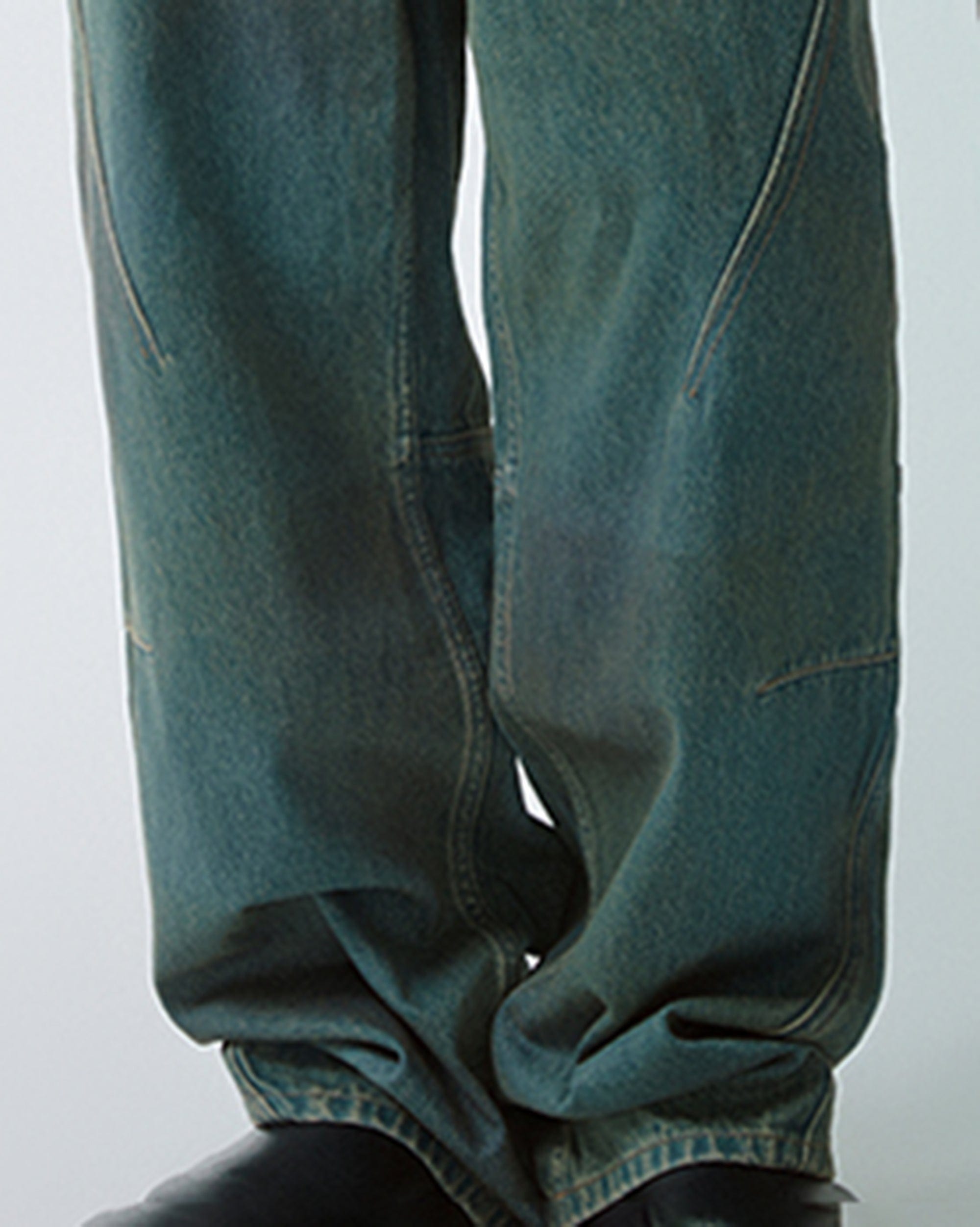 F2CE Deconstructed Washed Pants, premium urban and streetwear designers apparel on PROJECTISR.com, F2CE