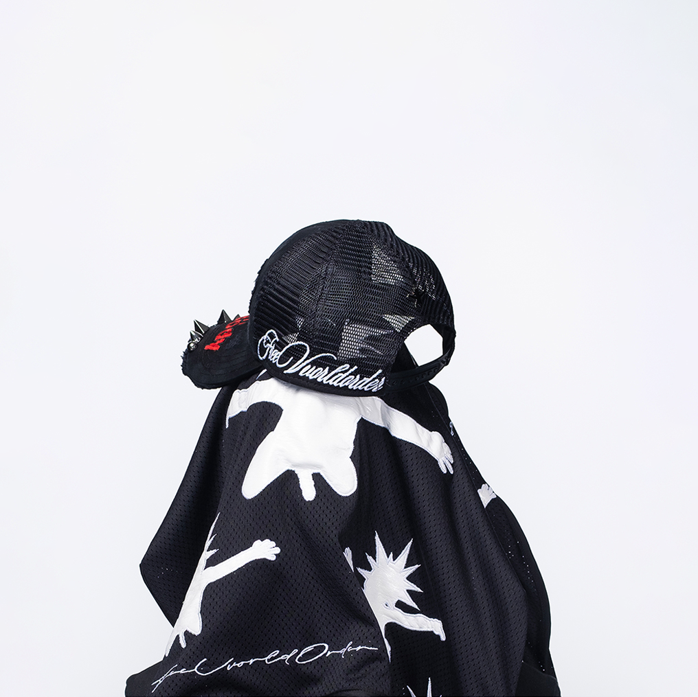 FVVO Punk Studded Washed Cap