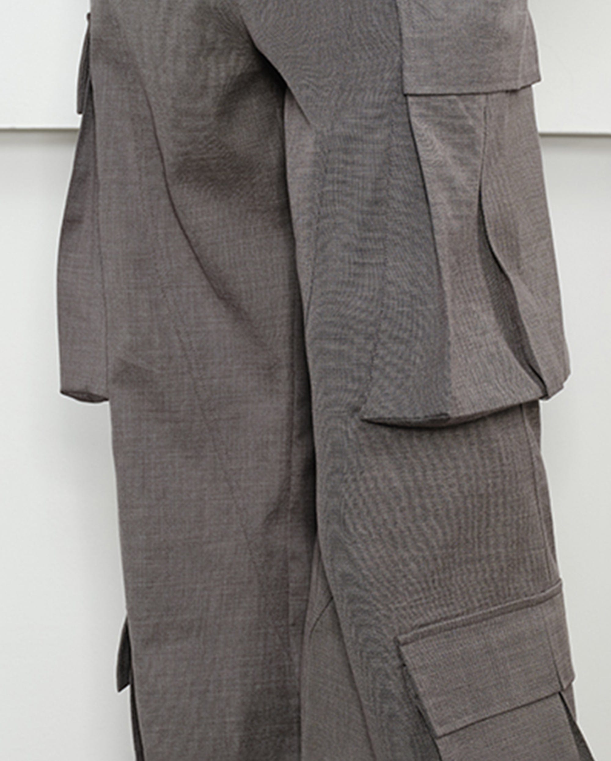KREATE Multi-Pocket Wide-Leg Cargo Trousers, premium urban and streetwear designers apparel on PROJECTISR.com, KREATE