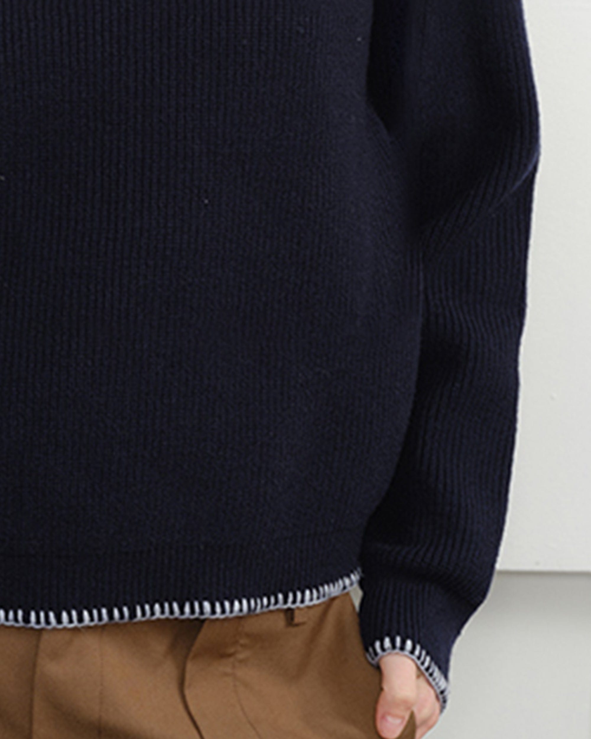 KREATE Stitched-Edges Hooded Sweater, premium urban and streetwear designers apparel on PROJECTISR.com, KREATE