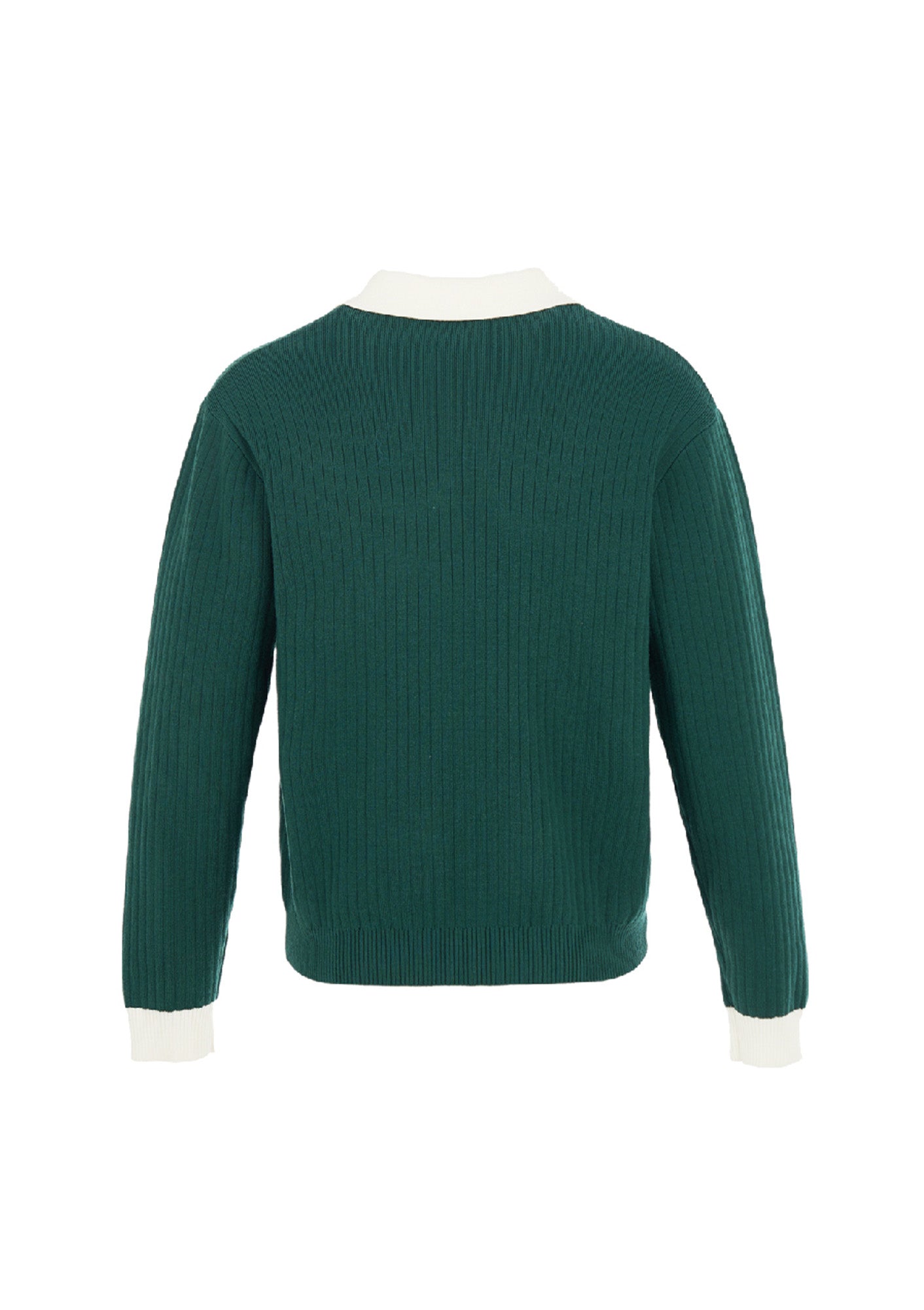 STEEPC Contrast Collar Polo Sweater, premium urban and streetwear designers apparel on PROJECTISR.com, STEEPC