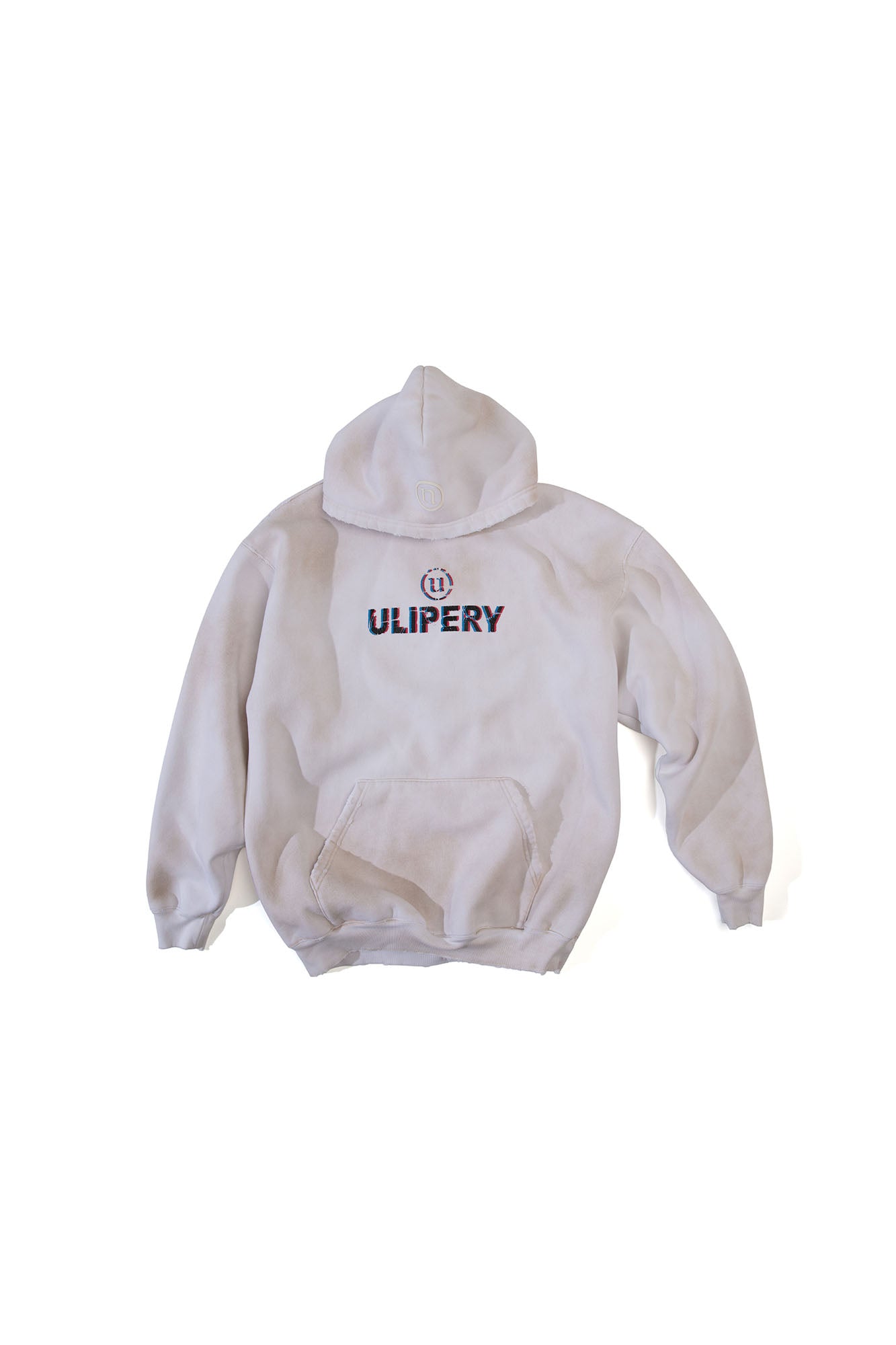 ULIPERY Dirty Fit Frayed Heavyweight Oversized Hoodie, premium urban and streetwear designers apparel on PROJECTISR.com, ULIPERY