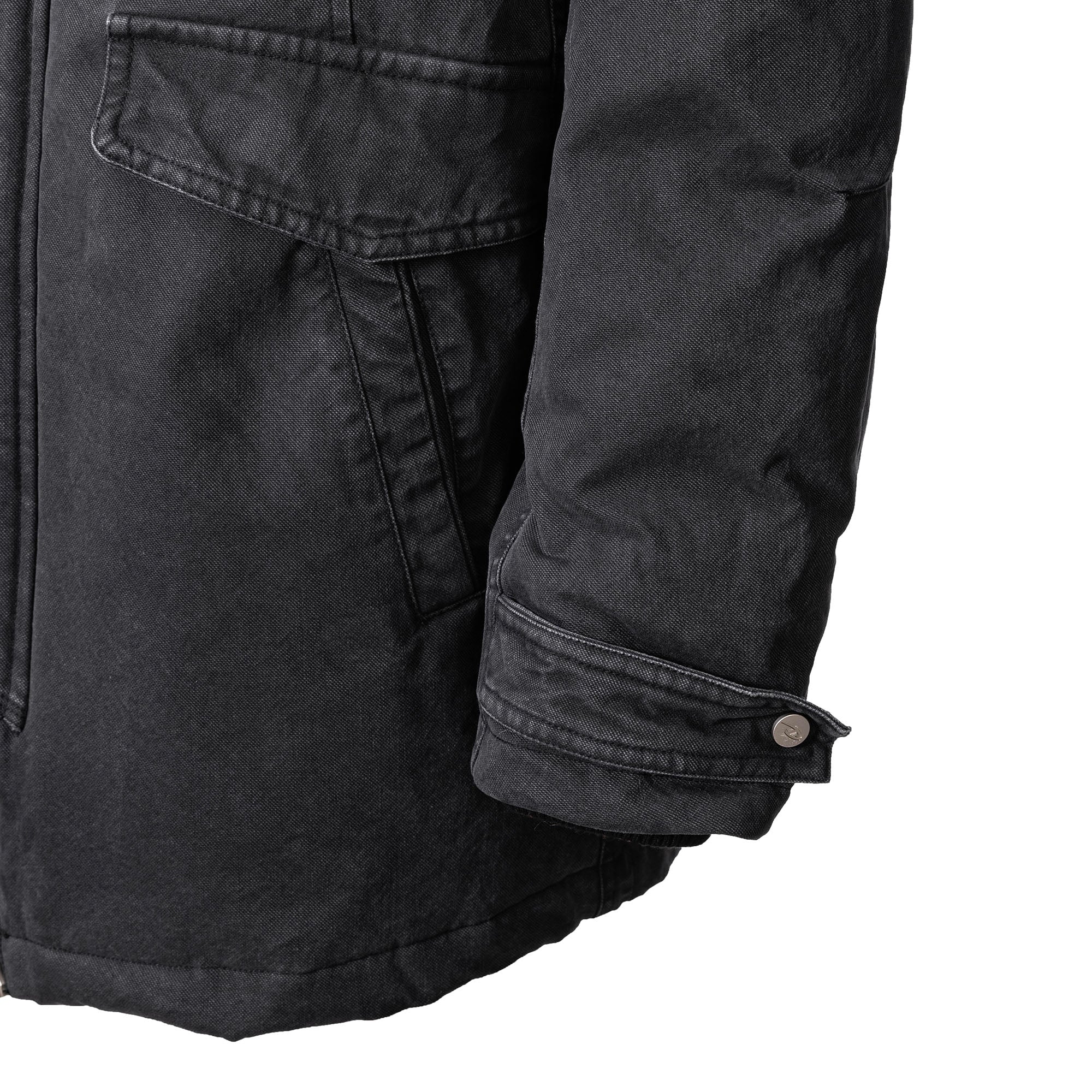 CATSSTAC Faux Fur-Trimmed Utility Parka