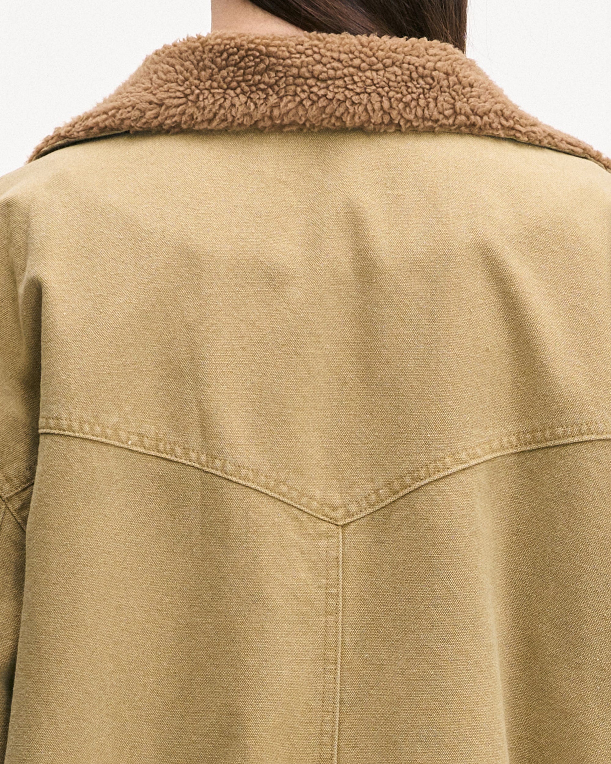 LEONSENSE Big Pocket Fleece-Lined Barn Jacket, premium urban and streetwear designers apparel on PROJECTISR.com, LEONSENSE