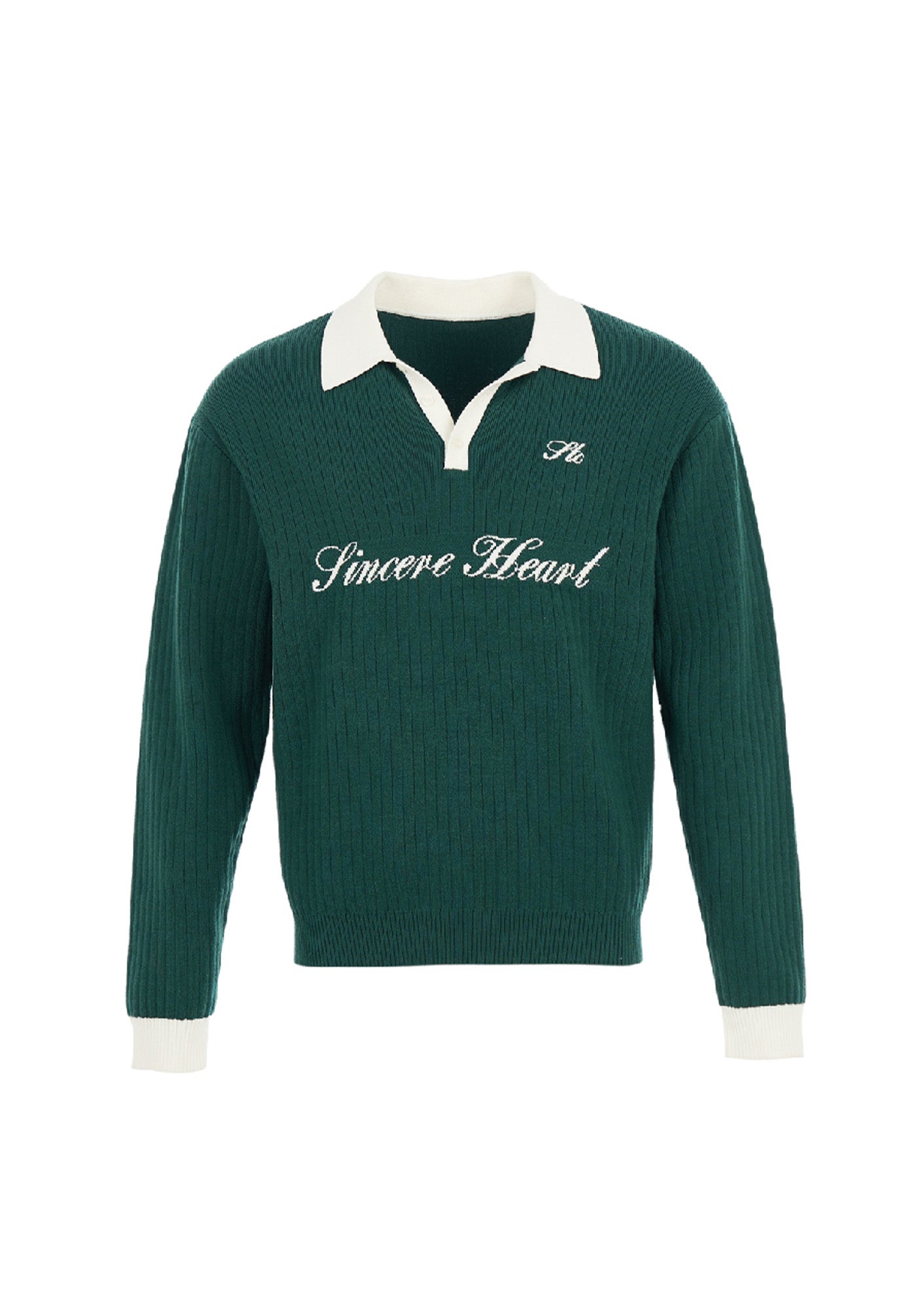 STEEPC Contrast Collar Polo Sweater, premium urban and streetwear designers apparel on PROJECTISR.com, STEEPC