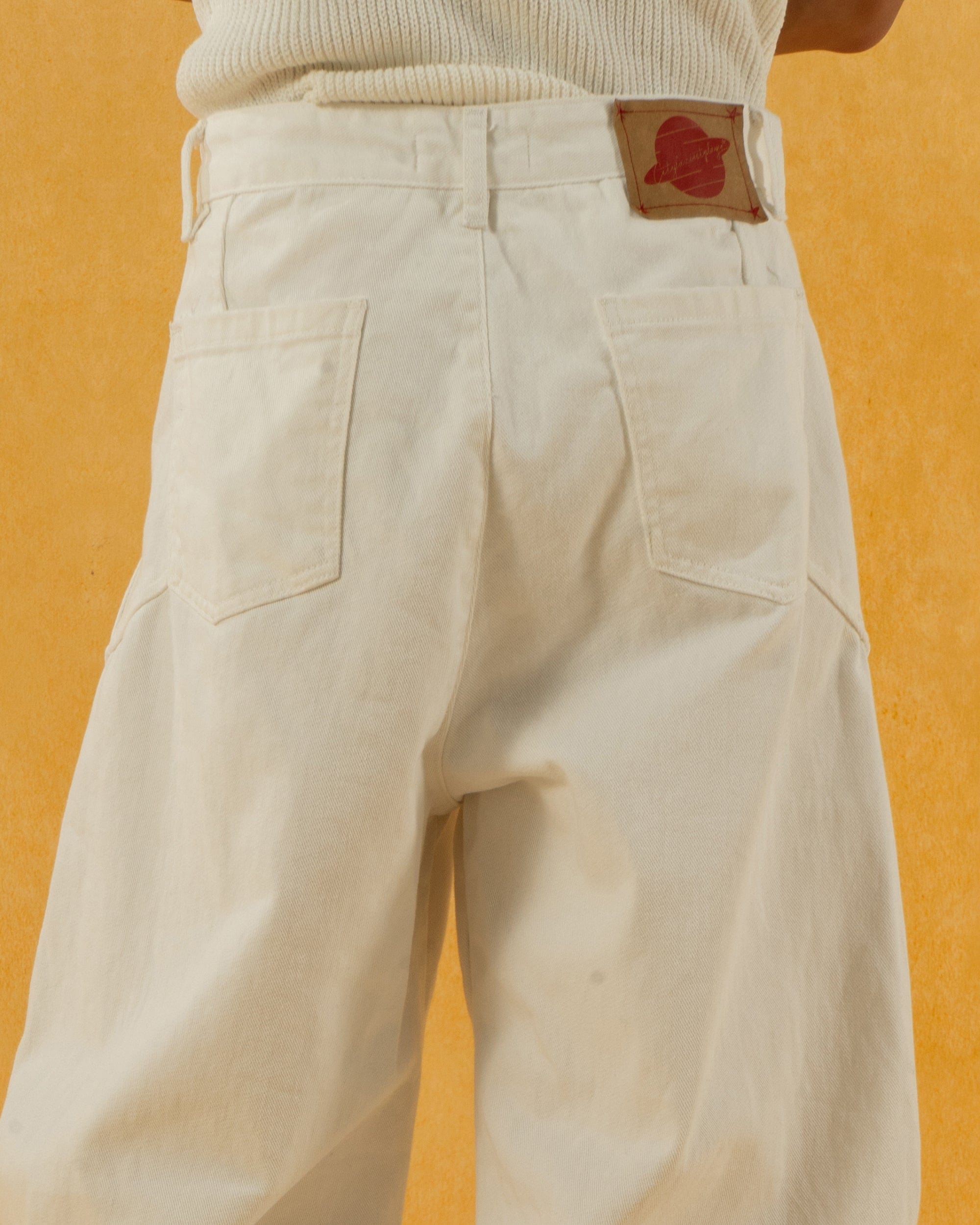 CLP Deconstructed Pleated Button Wide-Leg Pants, premium urban and streetwear designers apparel on PROJECTISR.com, CLP