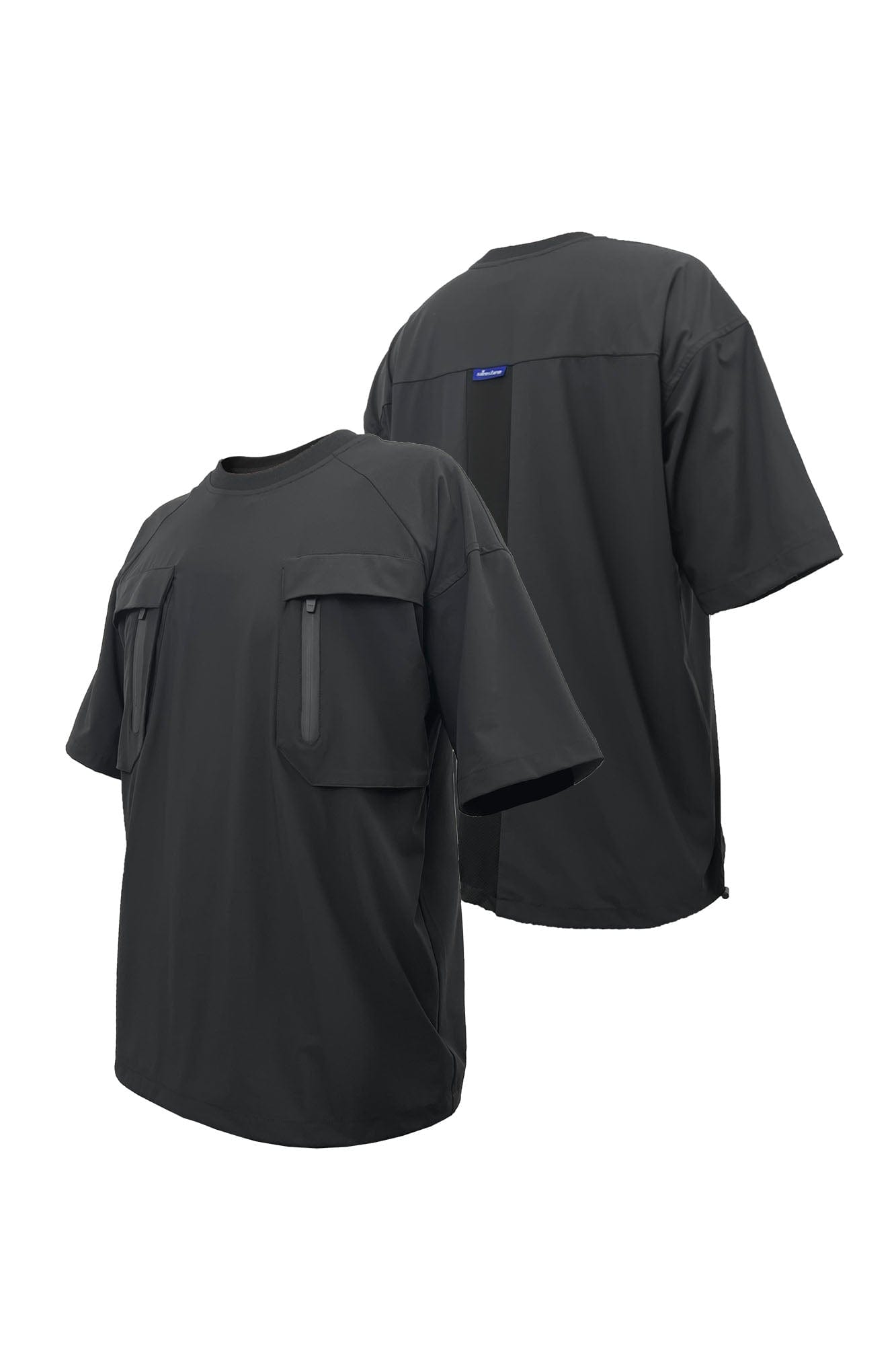 SILENSTORM Tactical Mesh-Back Zip Pocket T-Shirt, premium urban and streetwear designers apparel on PROJECTISR.com, SILENSTORM