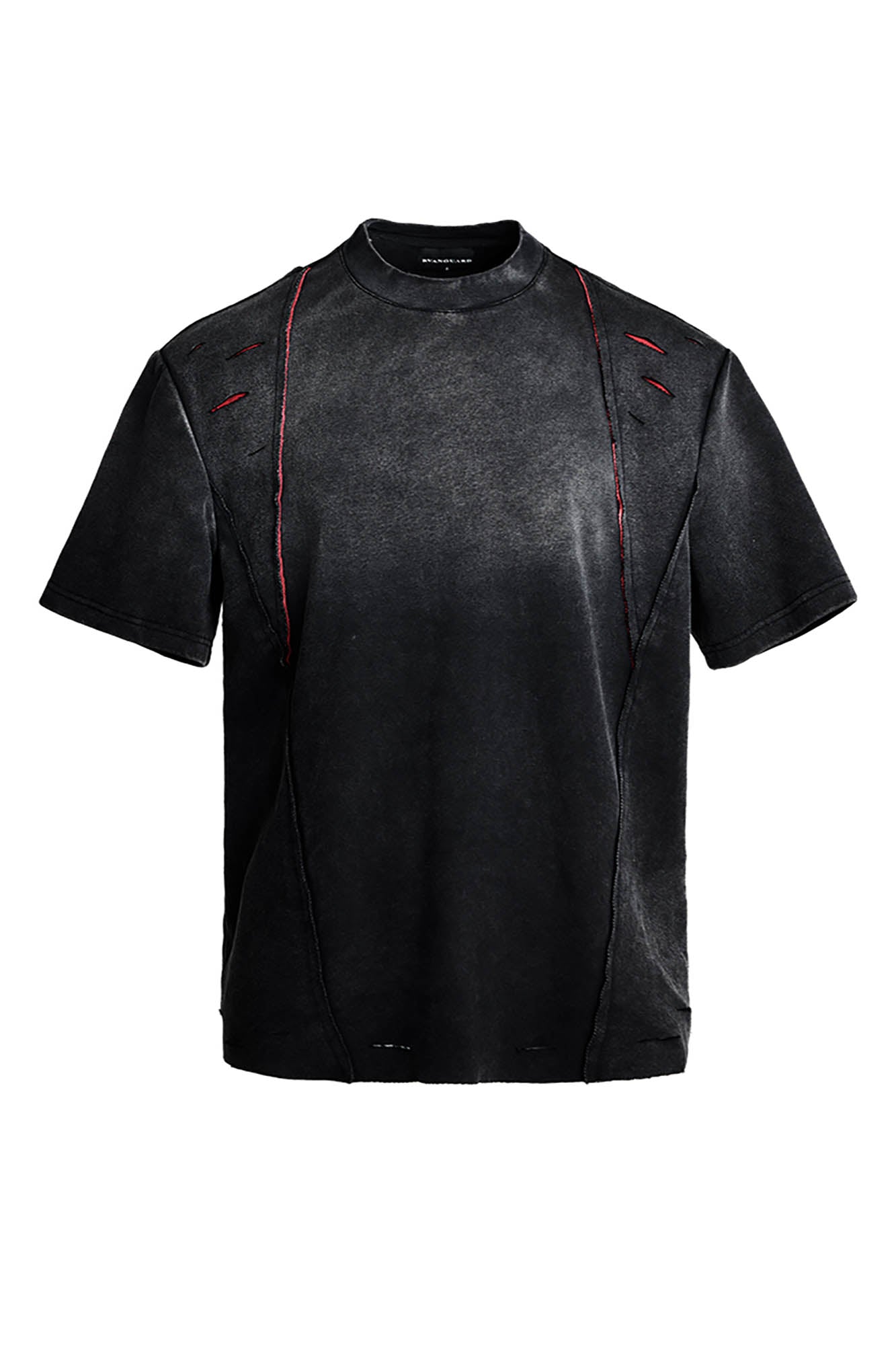 SSIN7 Distressed Scar Spliced T-Shirt, premium urban and streetwear designers apparel on PROJECTISR.com, SSIN7