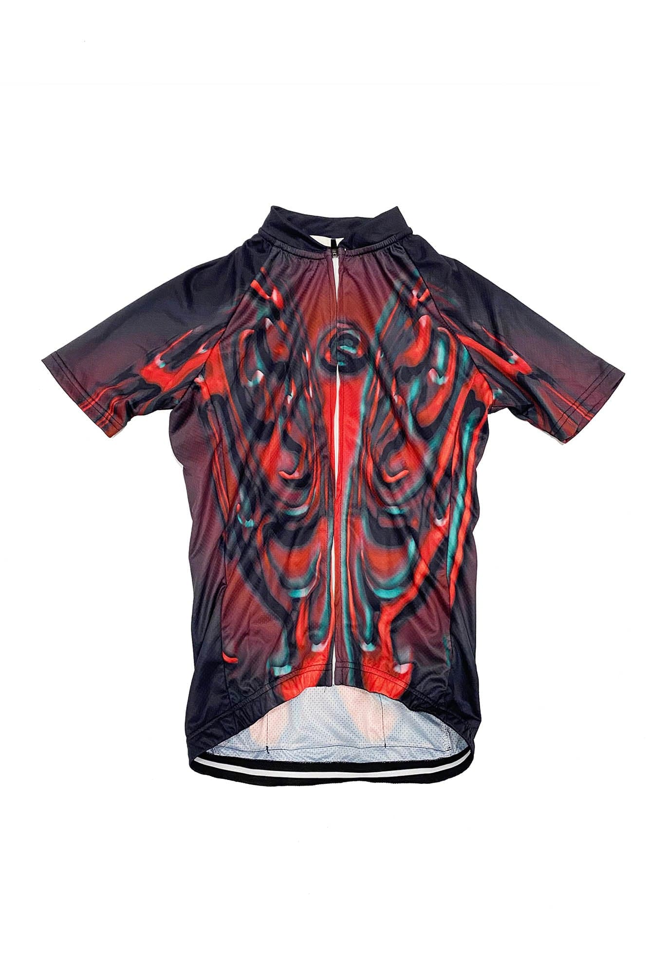 EMBRYO Totem Abstract Cycling Jersey, premium urban and streetwear designers apparel on PROJECTISR.com, EMBRYO