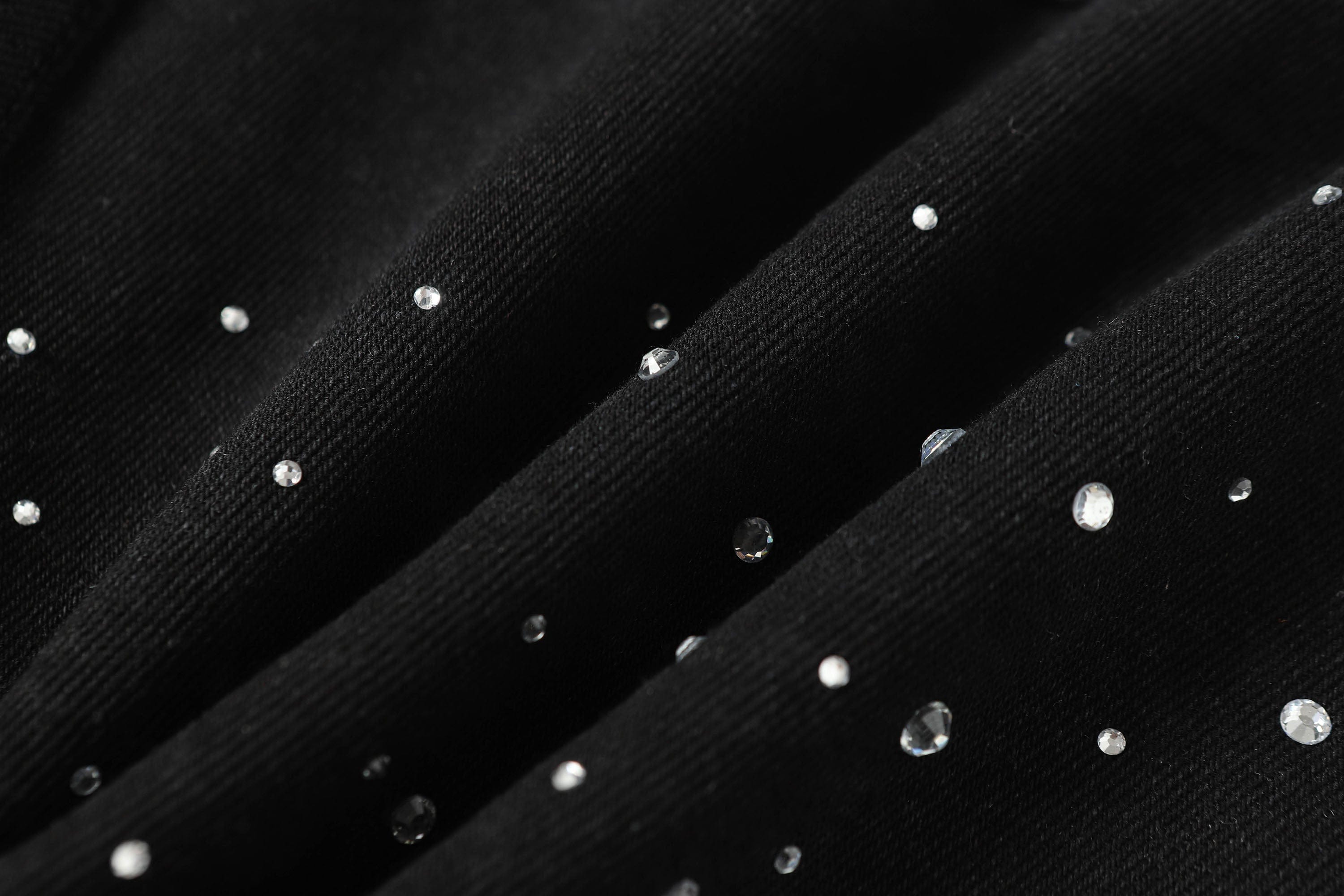 CLP Radiant Diamond Fringe Denim Shorts, premium urban and streetwear designers apparel on PROJECTISR.com, CLP