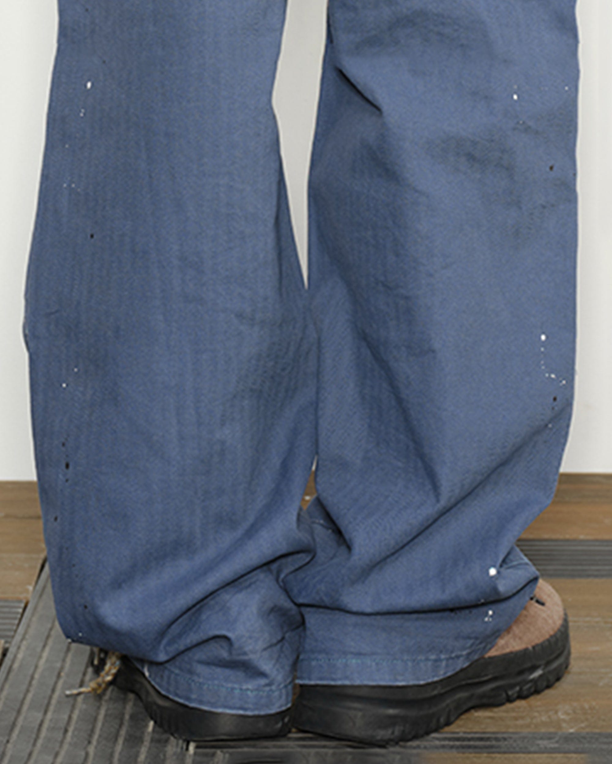 KREATE Paint-Splattered Double-Knee Pants, premium urban and streetwear designers apparel on PROJECTISR.com, KREATE