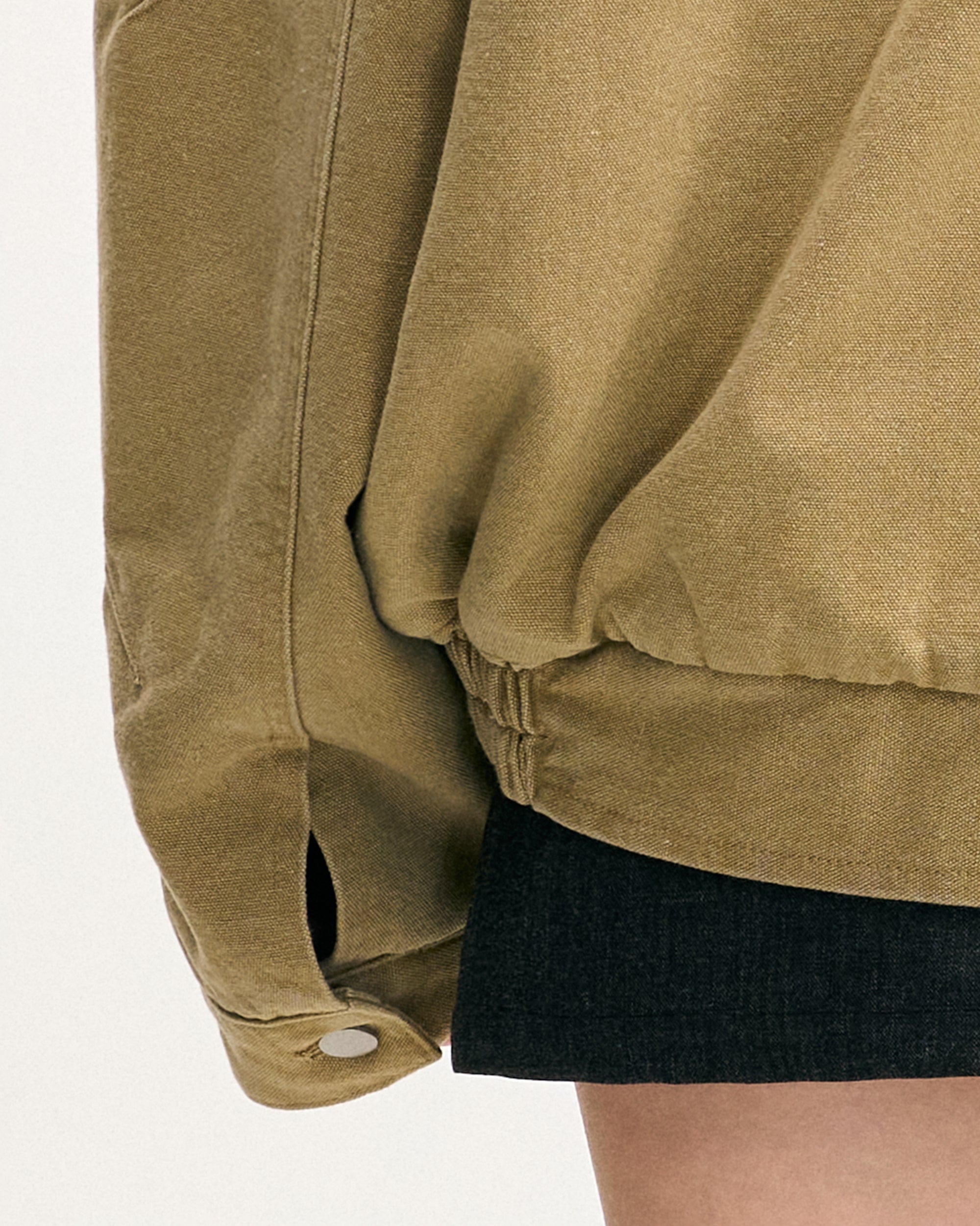 LEONSENSE Big Pocket Fleece-Lined Barn Jacket, premium urban and streetwear designers apparel on PROJECTISR.com, LEONSENSE